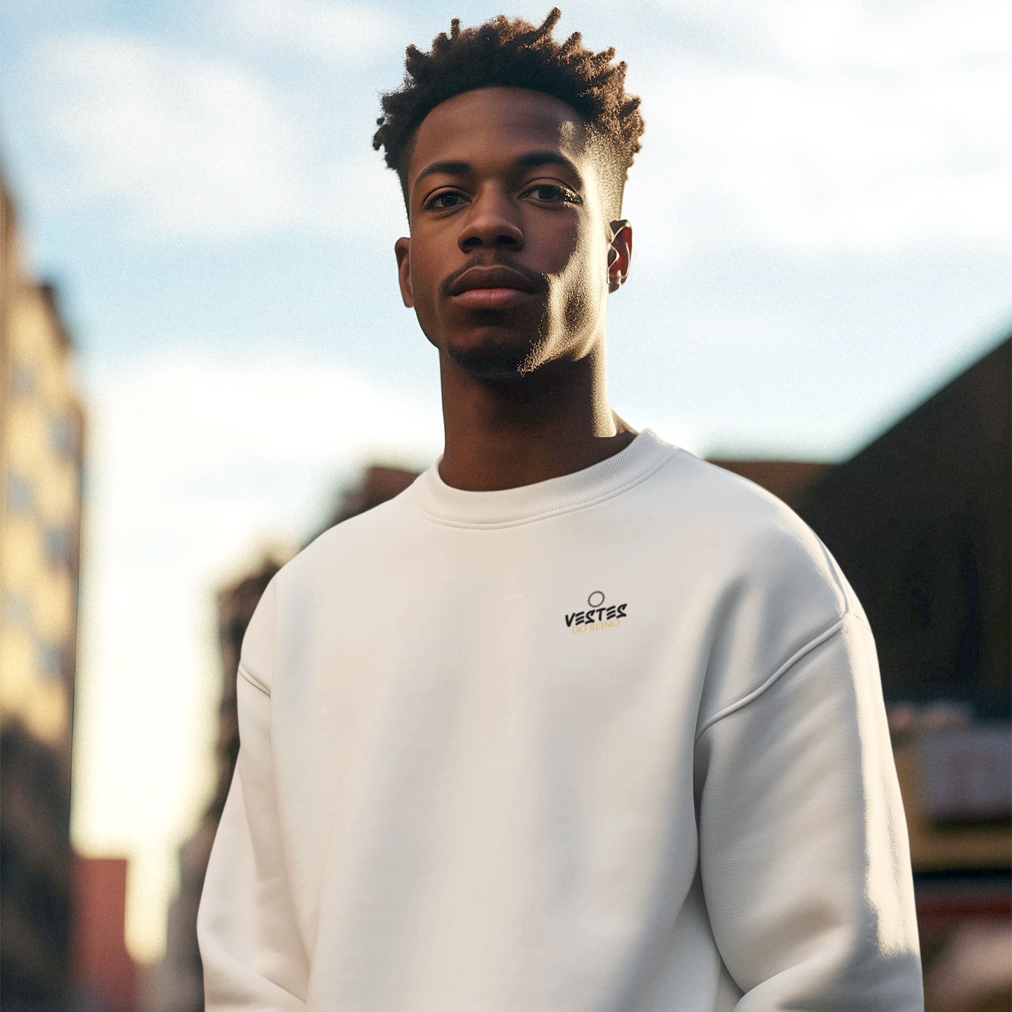 Nome do produto: BLUSÃO MINIMALISTA - VESTES DO REINO