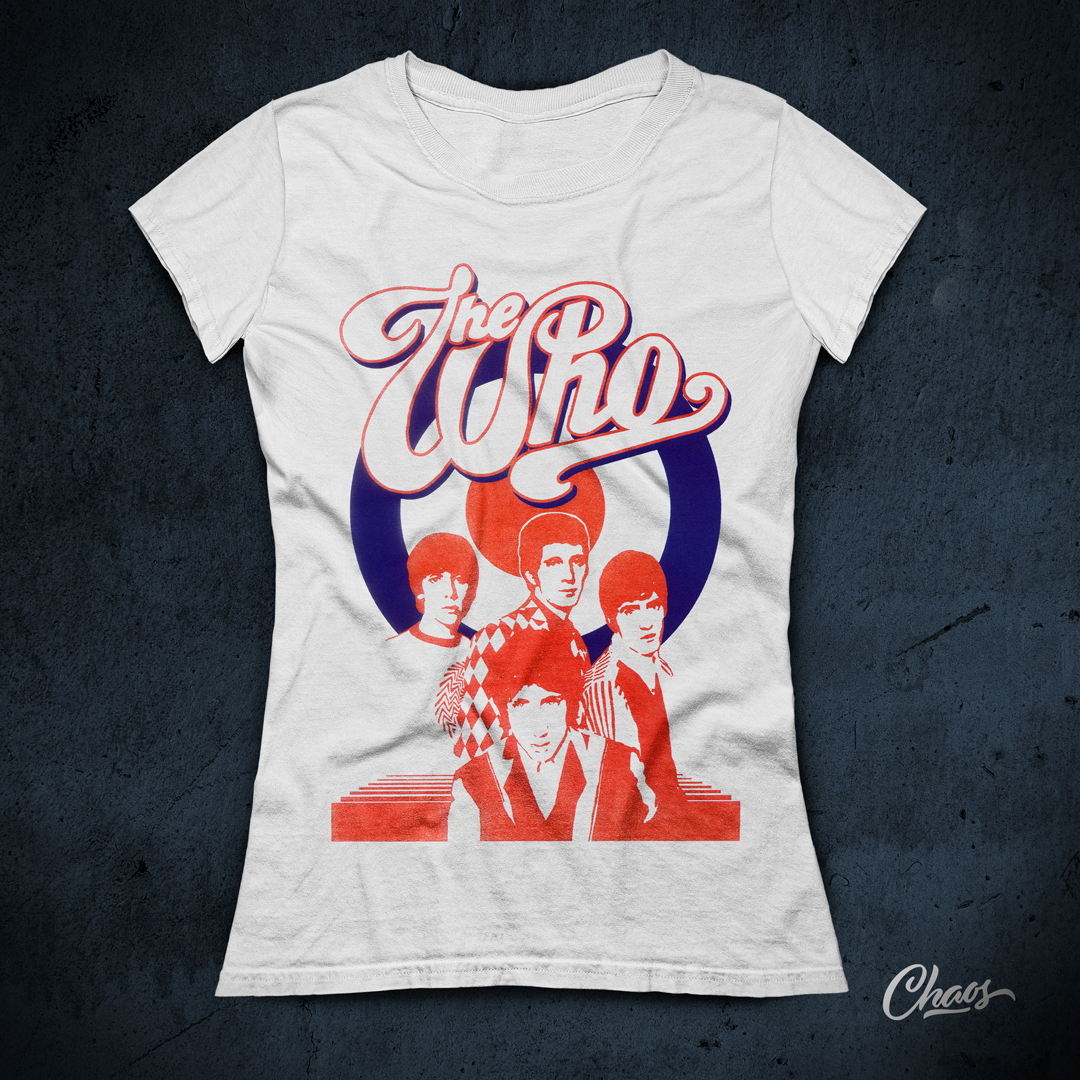 Nome do produto: Camiseta Baby Long The Who Vintage