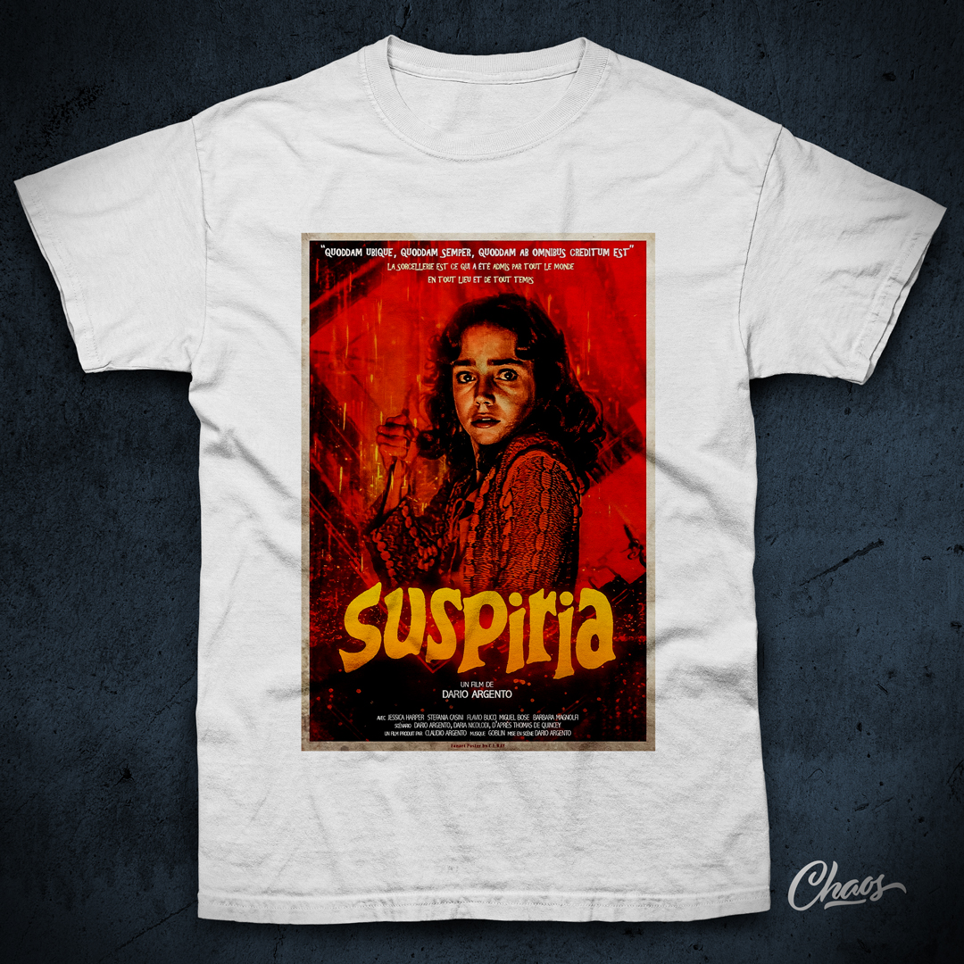Nome do produto: Camiseta Suspiria Poster