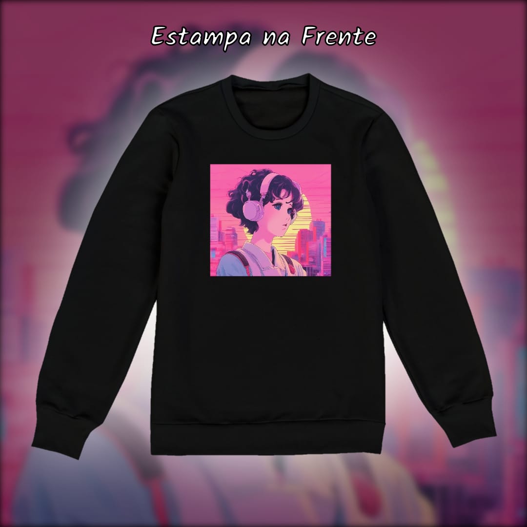 Nome do produto: Moletom Japan Vaporwave