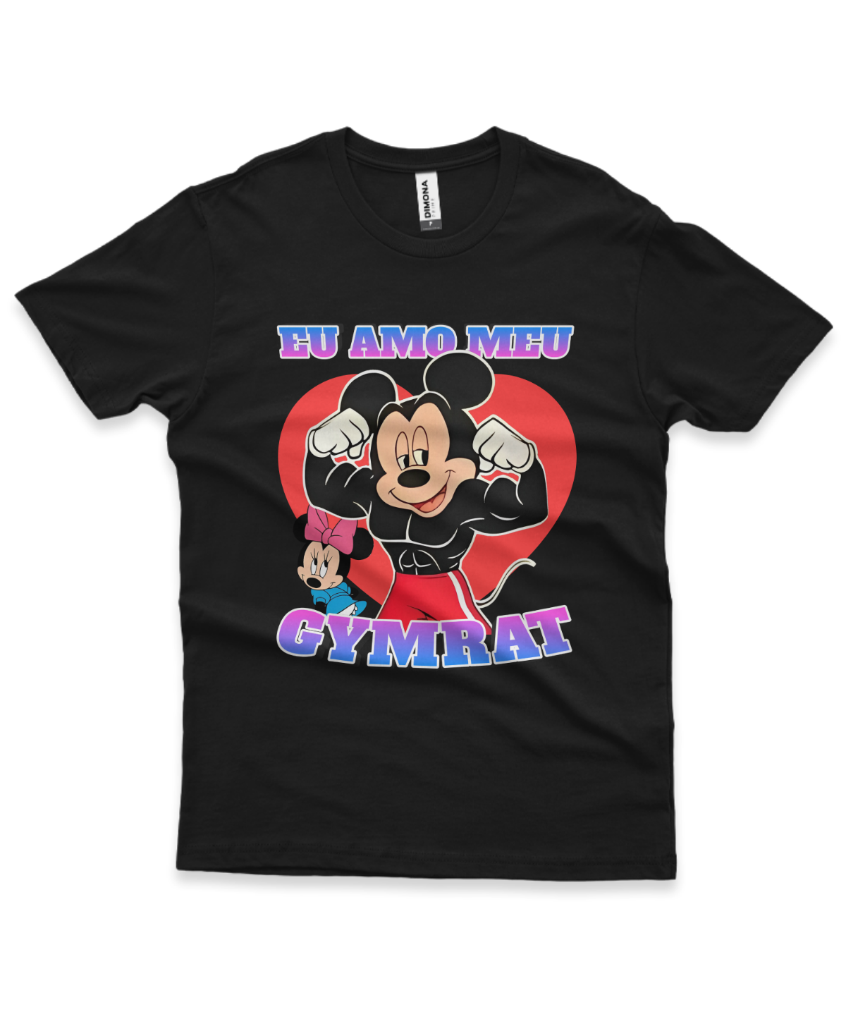 Camiseta Amo Meu Gymrat