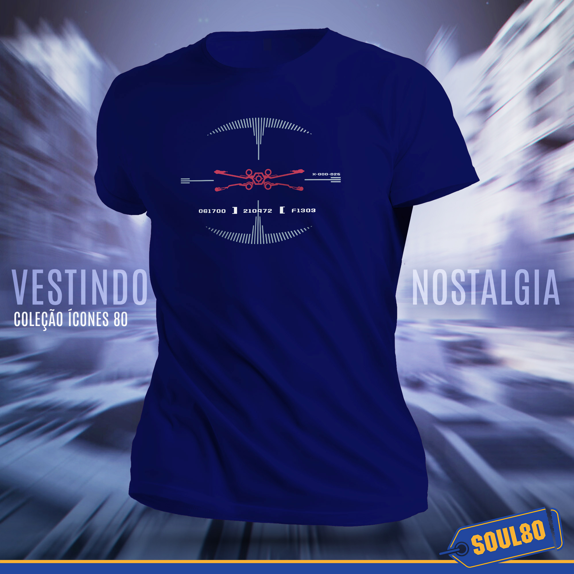 Nome do produto: Camiseta X-Wing - Ícones POP