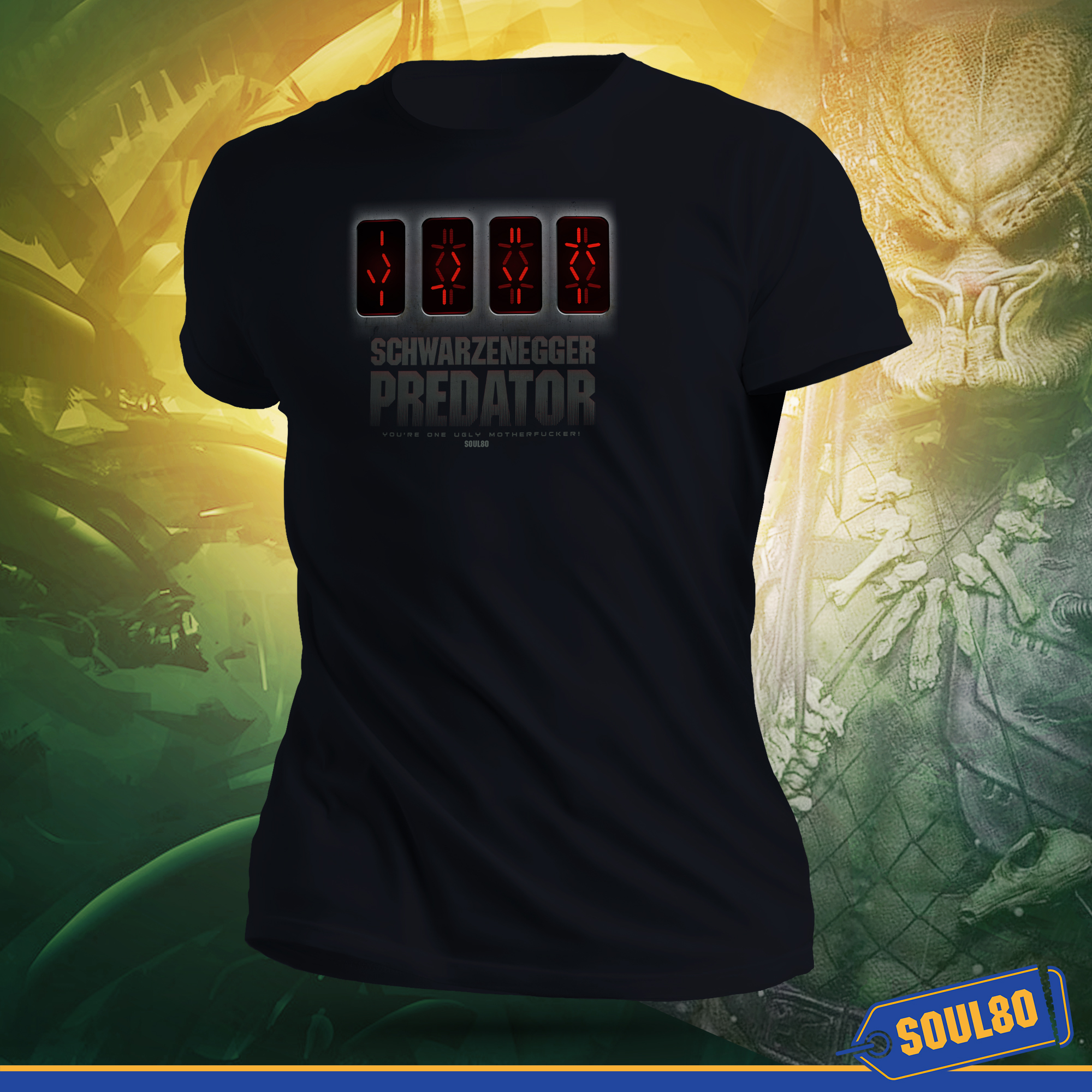 Nome do produto: Camiseta Predador Countdownv - Ícones 80