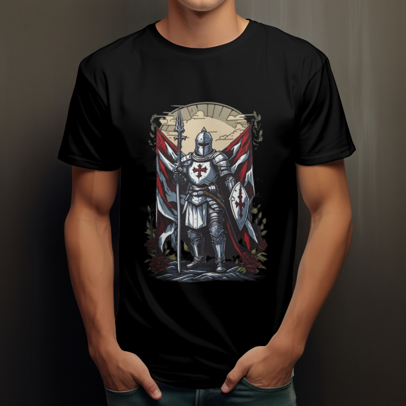 Nome do produto: CAMISA PIMA UNISSEX CRUZADAS 