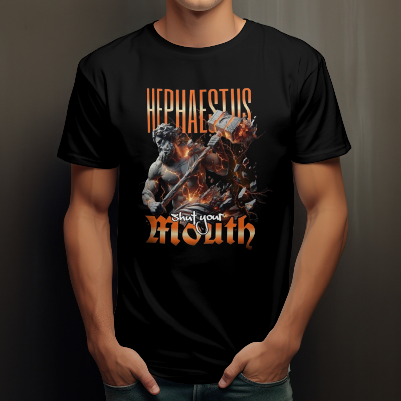 Nome do produto: CAMISA PIMA UNISSEX HEPHAESTUS