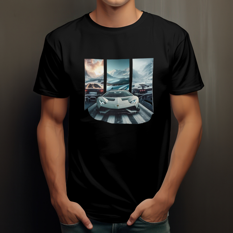 Nome do produto: CAMISA PIMA UNISSEX FERRARI