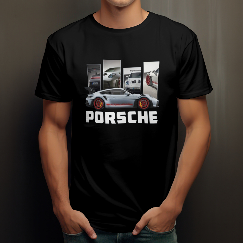 Nome do produto: CAMISA PIMA UNISSEX PORSCHE