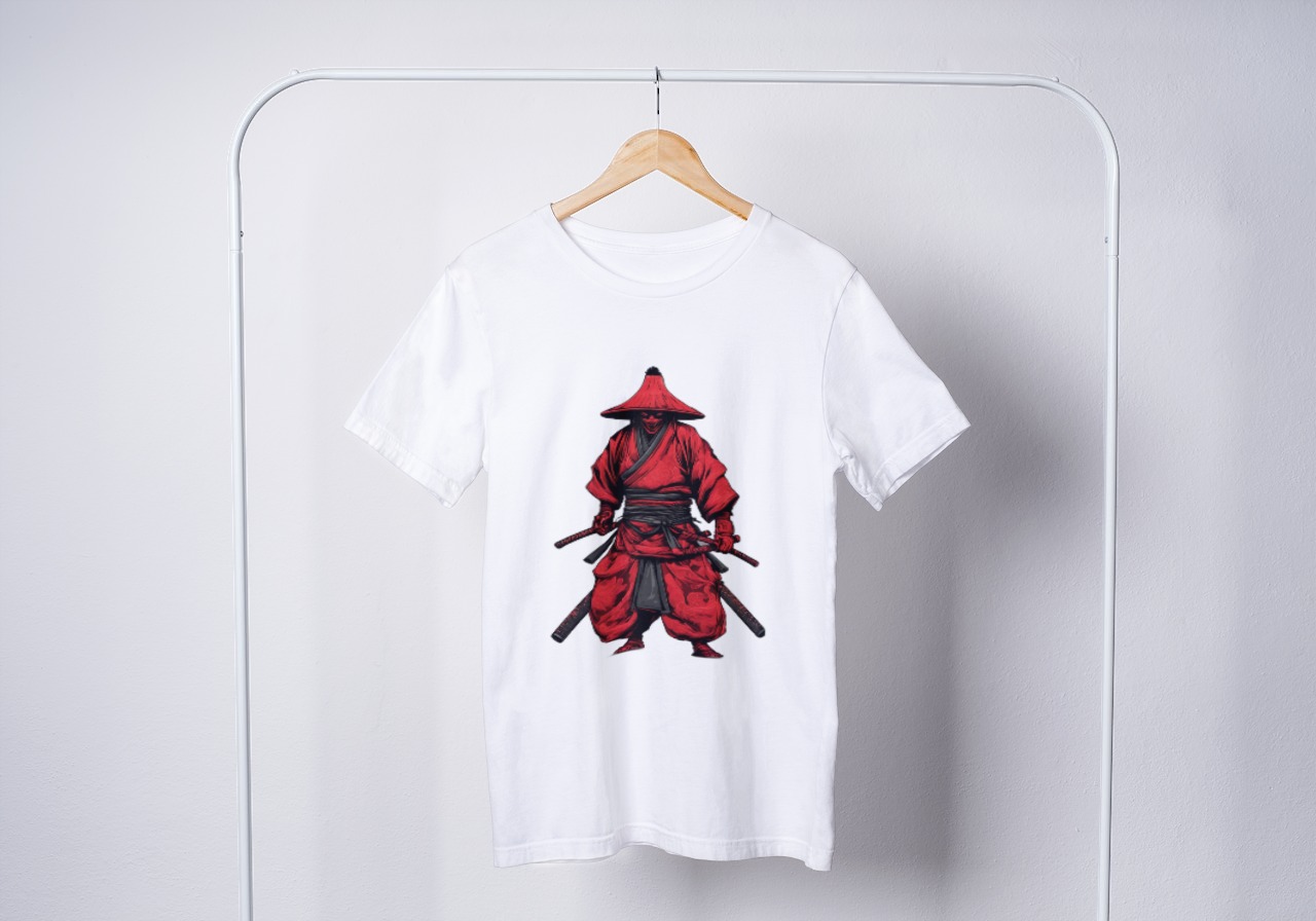 Nome do produto: Camiseta Feminina Samurai