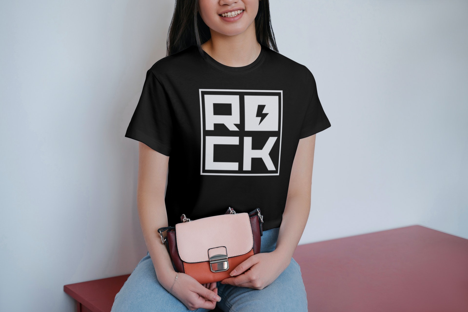 Nome do produto: Camiseta Feminina Baby Long ROCK 