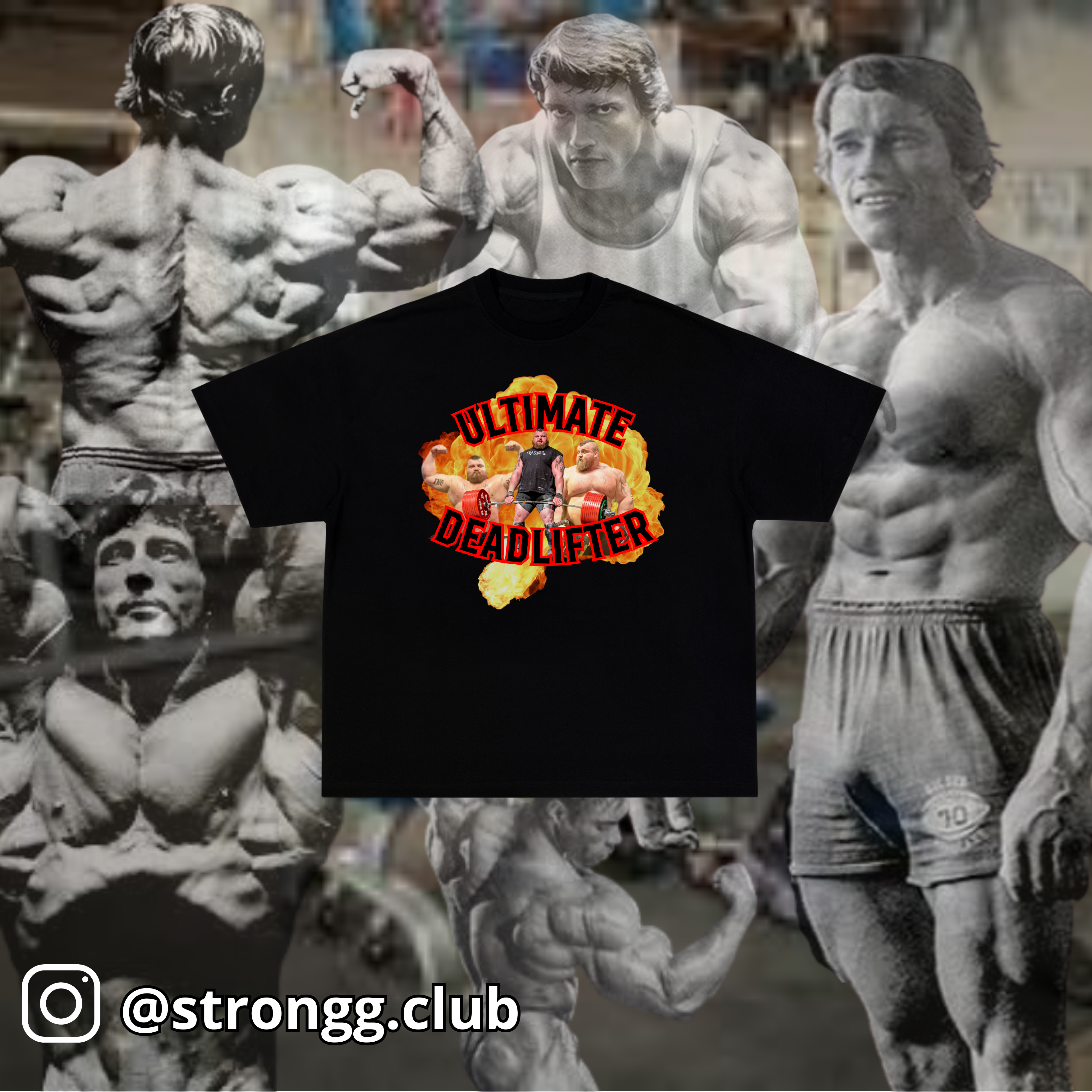 Nome do produto: Camiseta Eddie Hall (ULTIMATE DEADLIFTER)