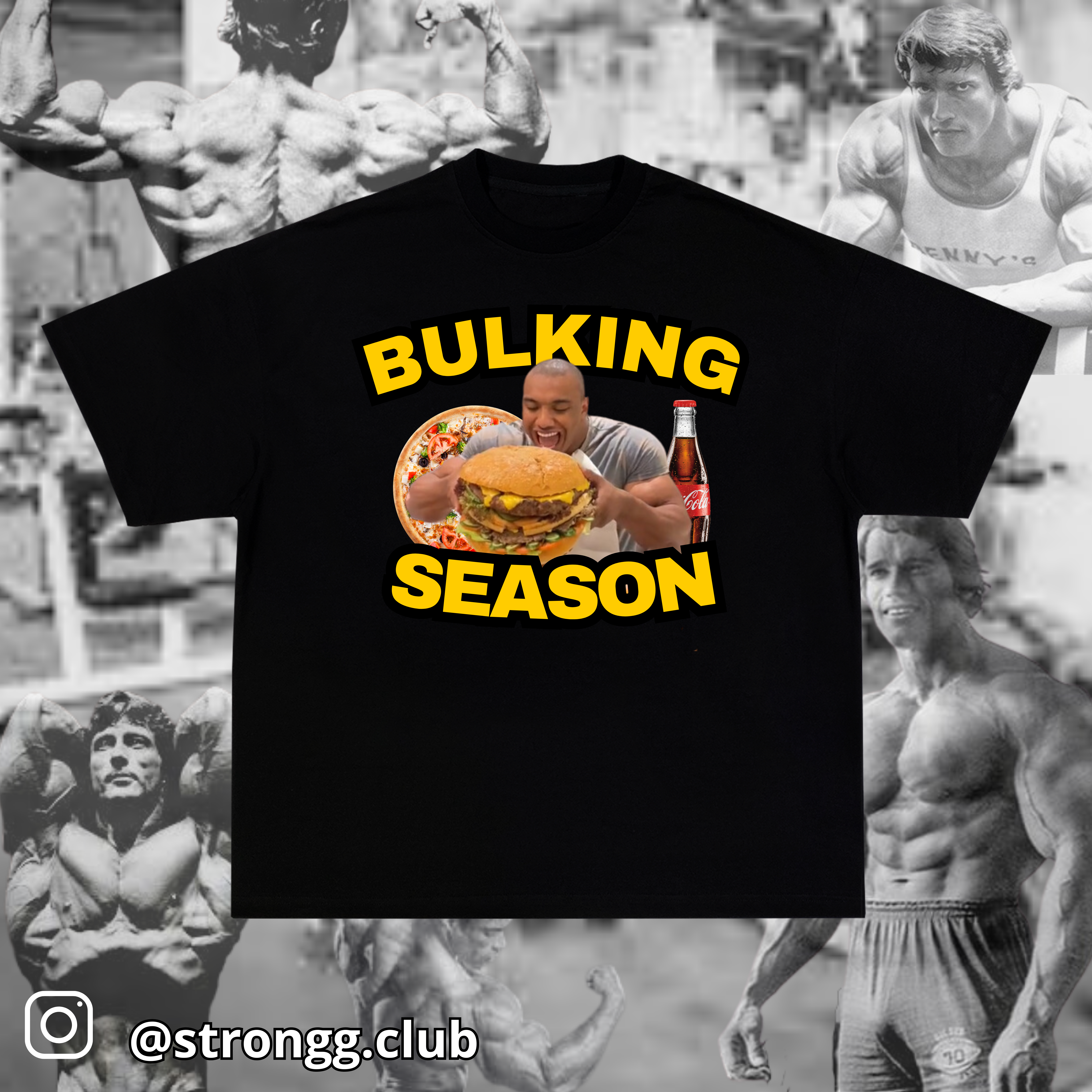 Nome do produto: Camiseta (Bulking Season)