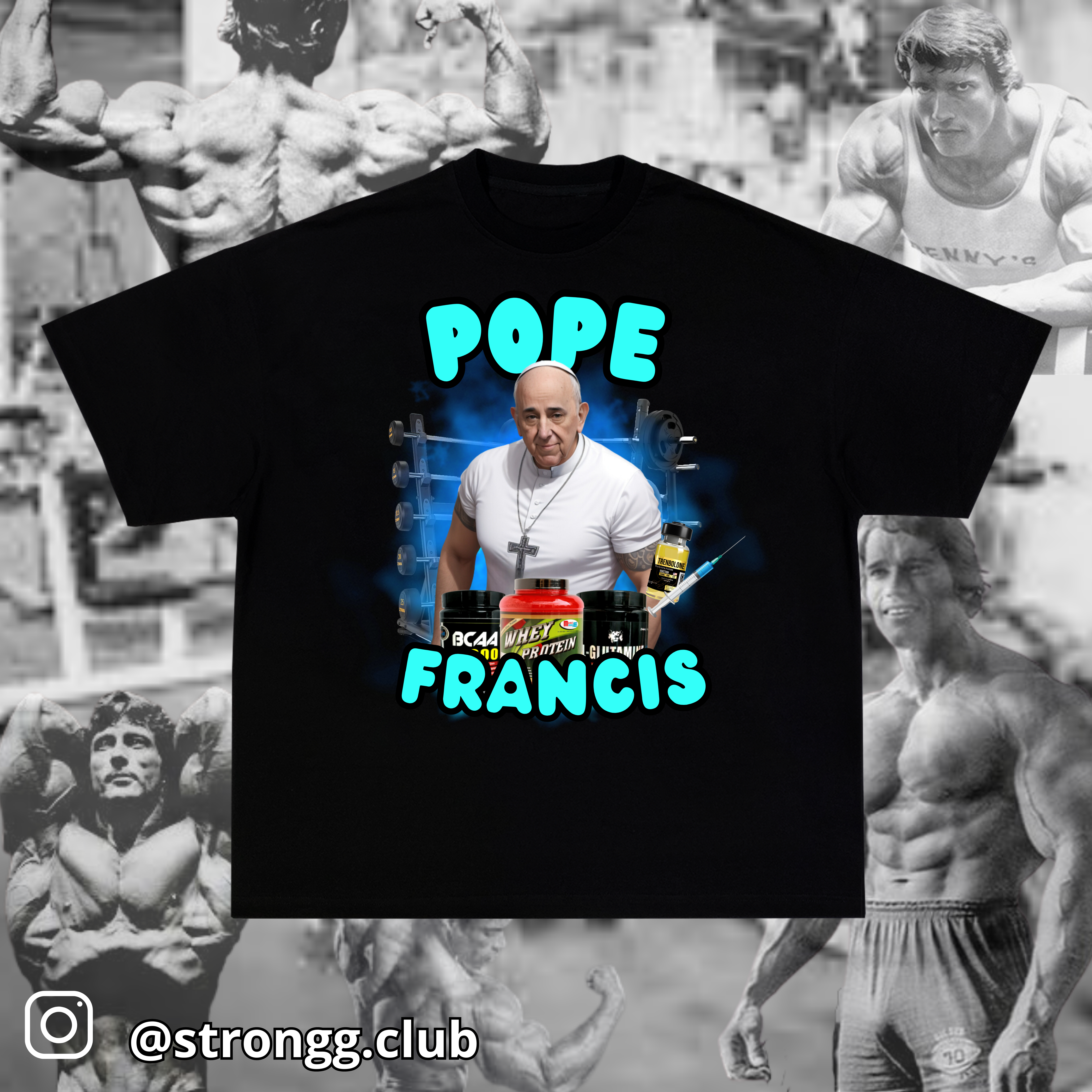 Nome do produto: Camiseta (Pope Francis)