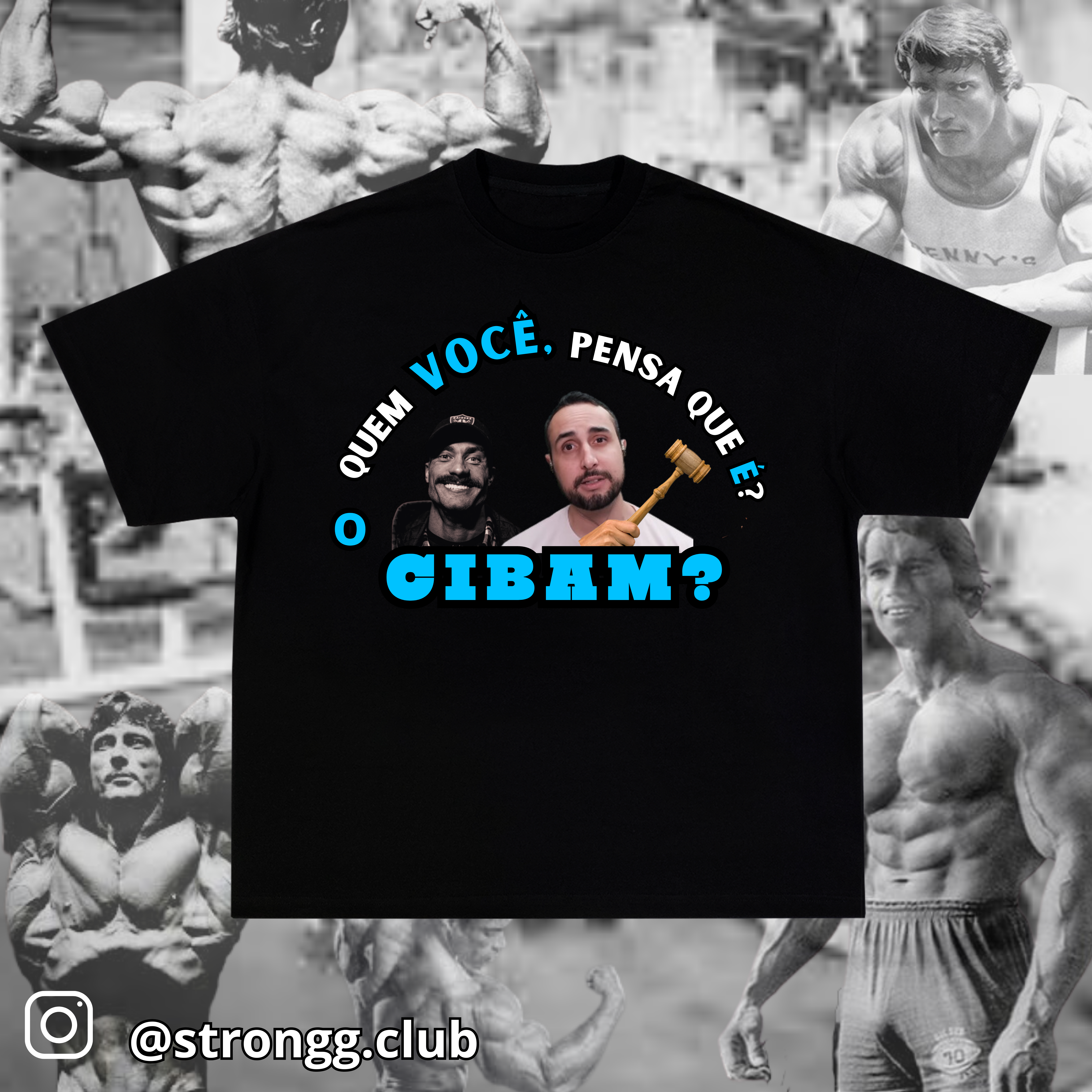 Nome do produto: Camiseta Rodrigo Góes (Quem Você, pensa que é?)