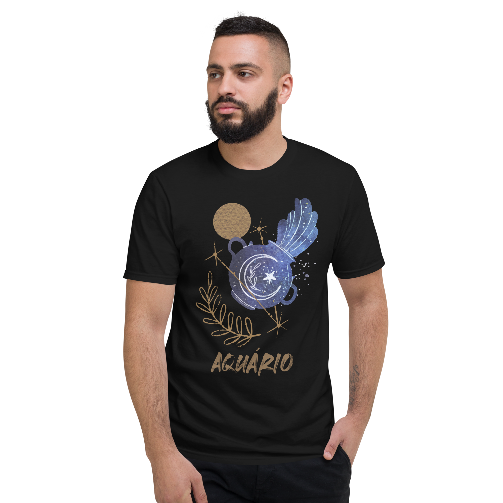 Nome do produto: Camiseta  - AQUÁRIO