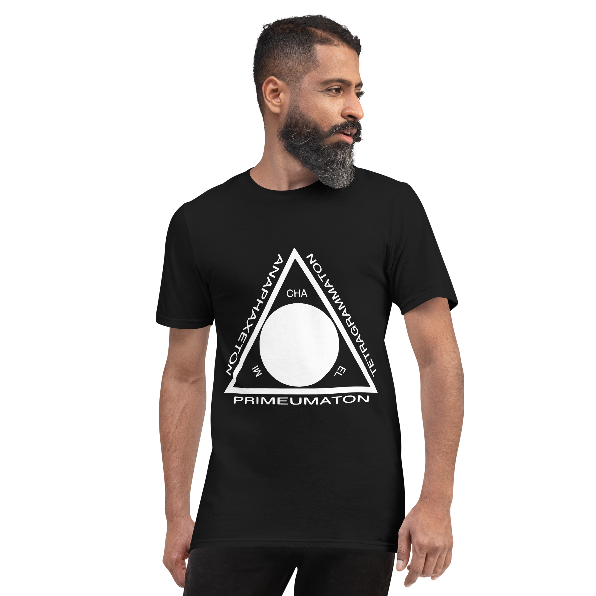 Nome do produto: Camiseta Goétia - Triângulo de manifestação