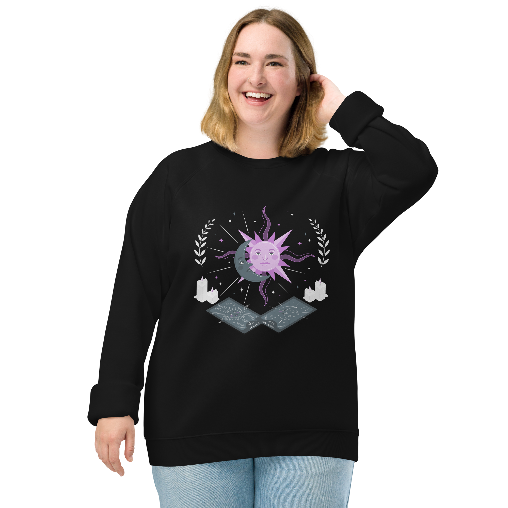 Nome do produto: Moletom - Tarot sol e lua
