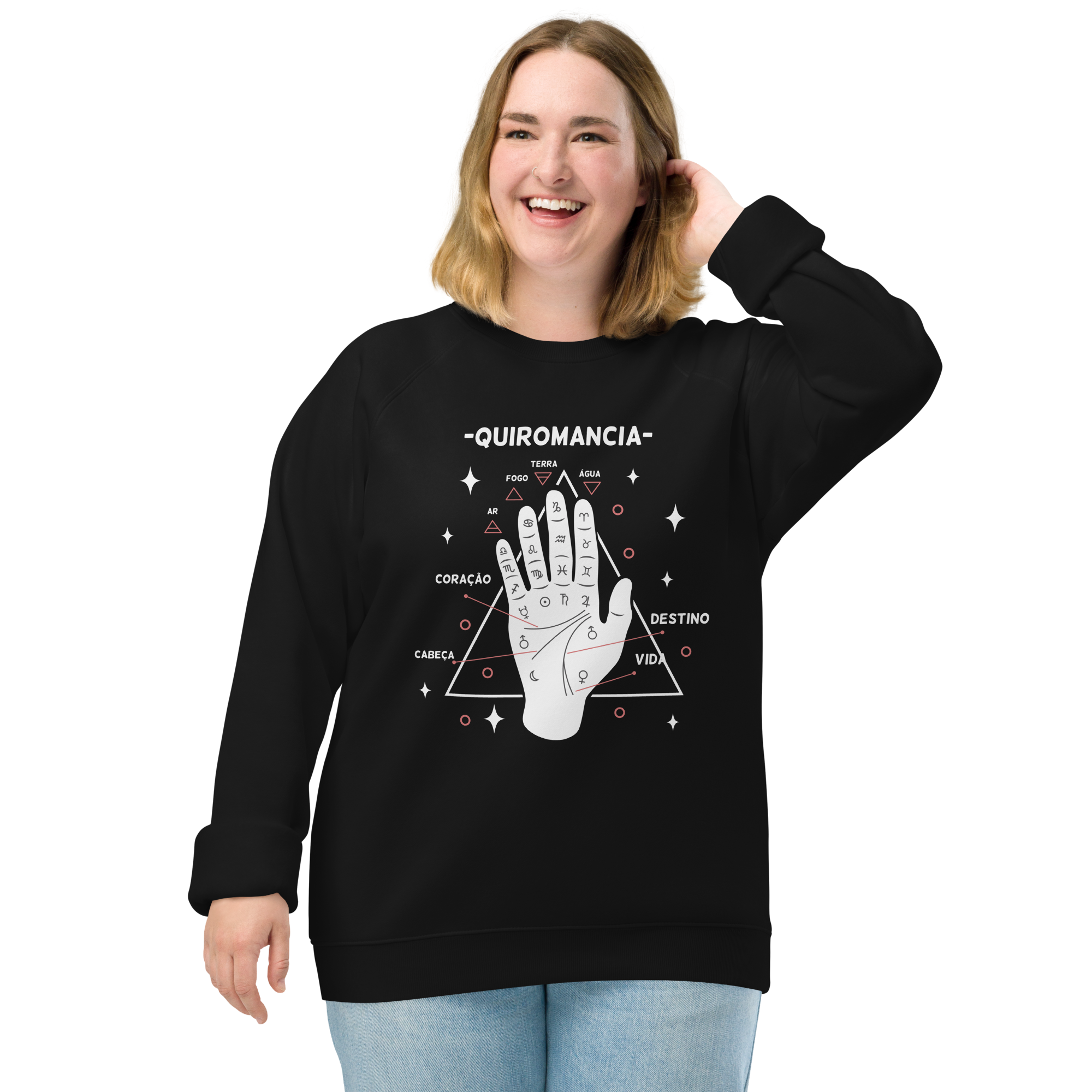 Nome do produto: Moletom - Quiromancia