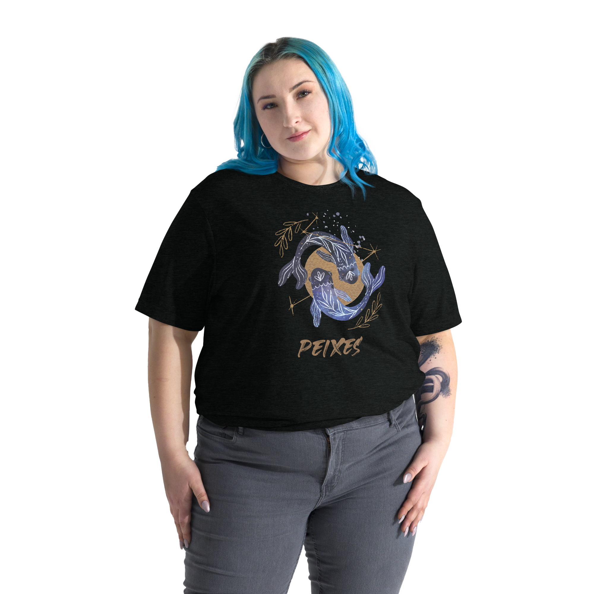 Nome do produto: Camiseta - PEIXES