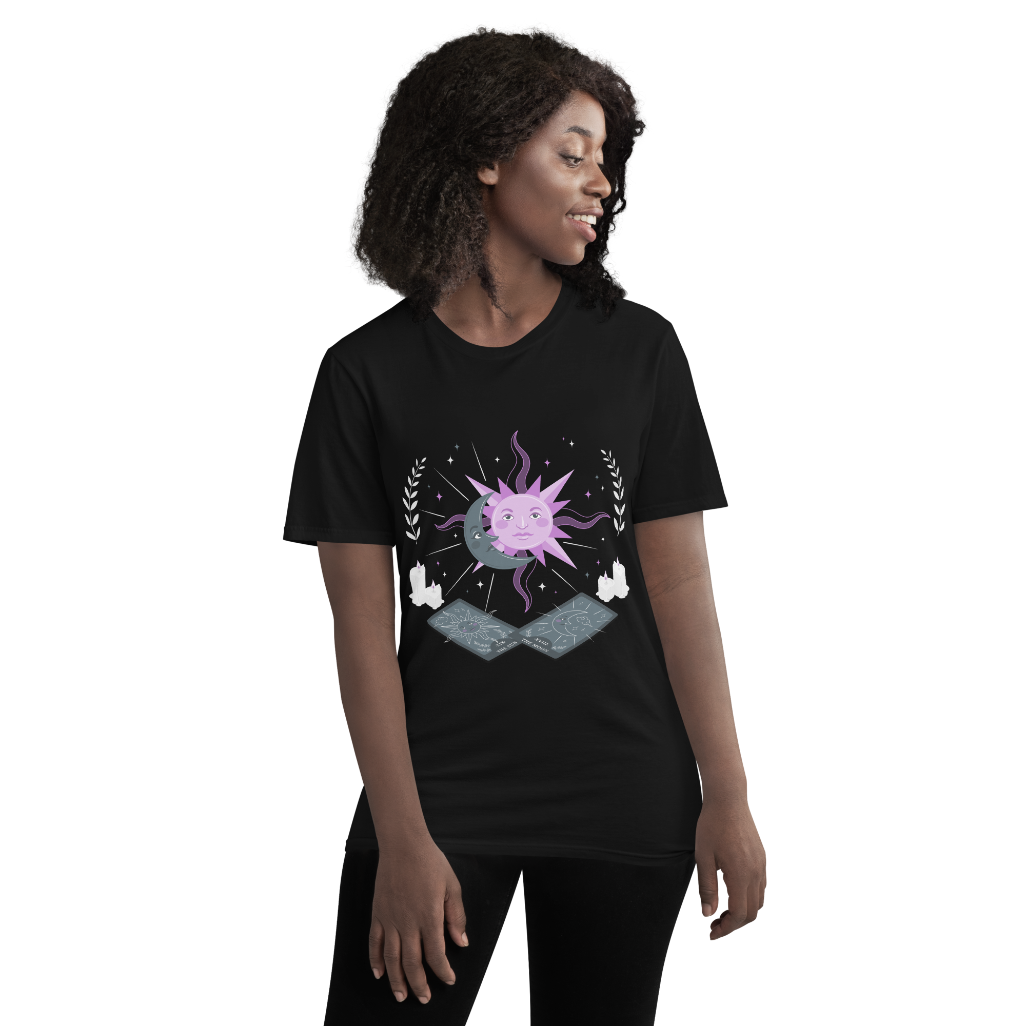 Nome do produto: Camiseta - Tarot sol e lua