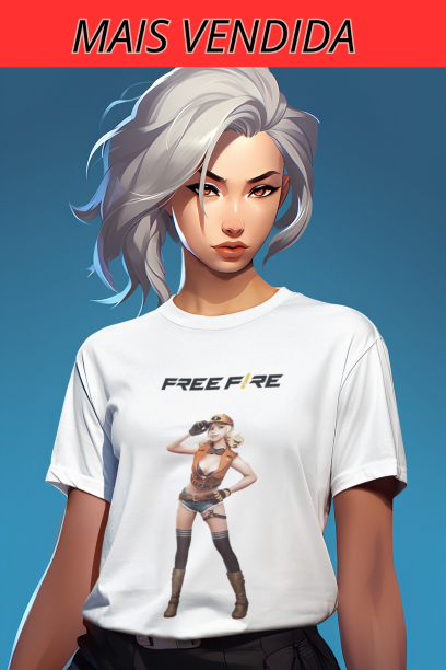 Nome do produto: Free Fire Moça
