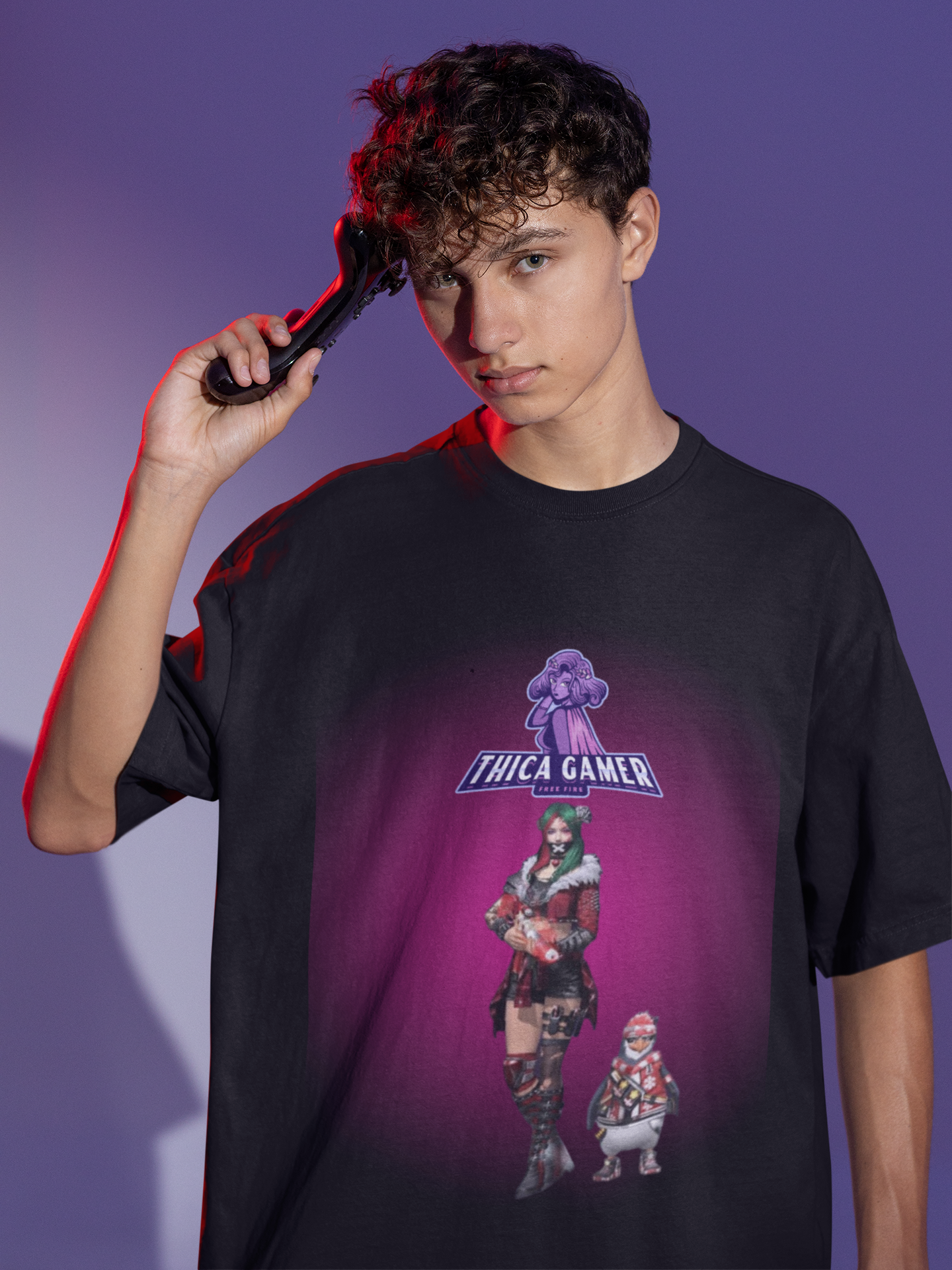 Nome do produto: Thica Gamer Masculina