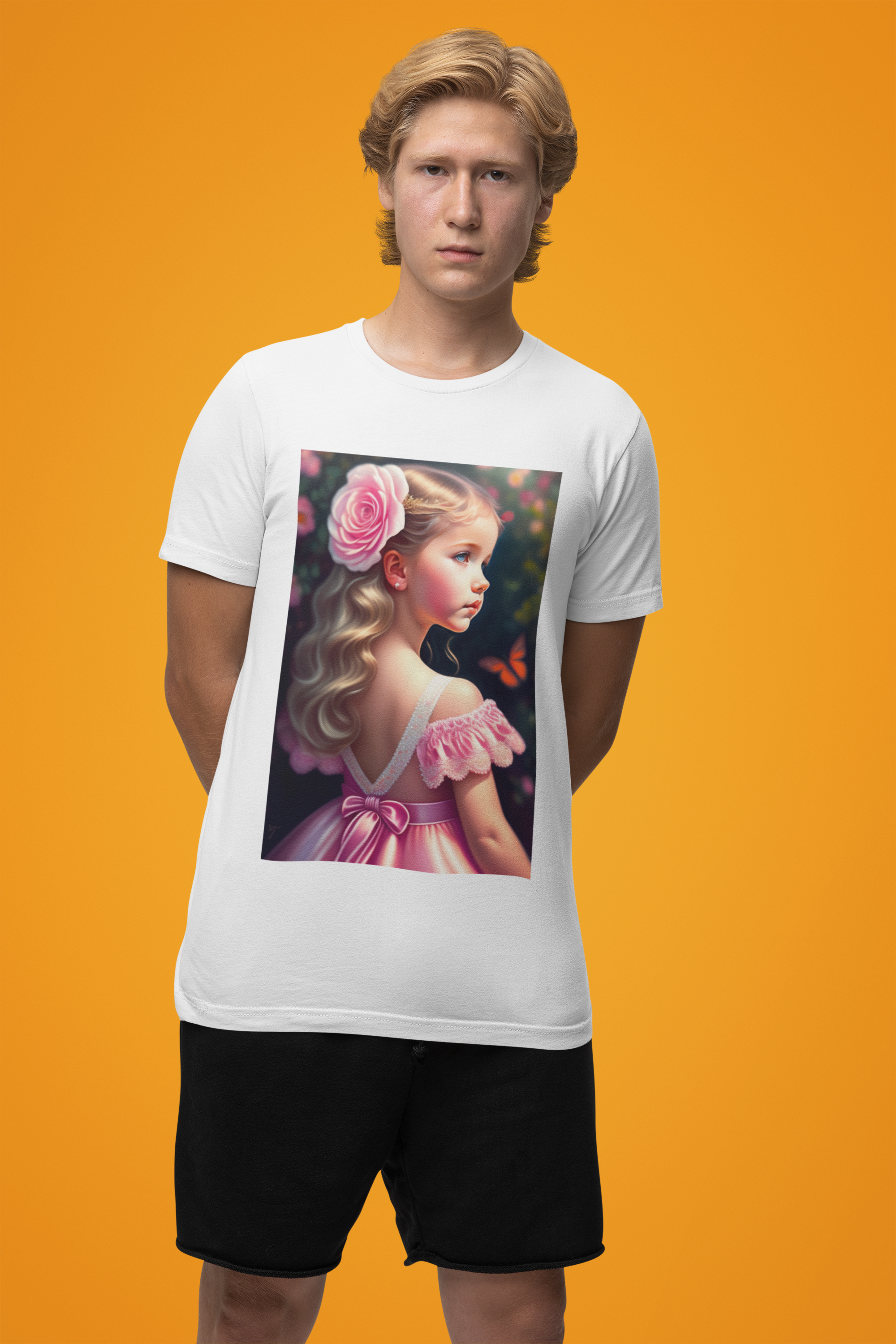 Nome do produto: Menina  Rosa