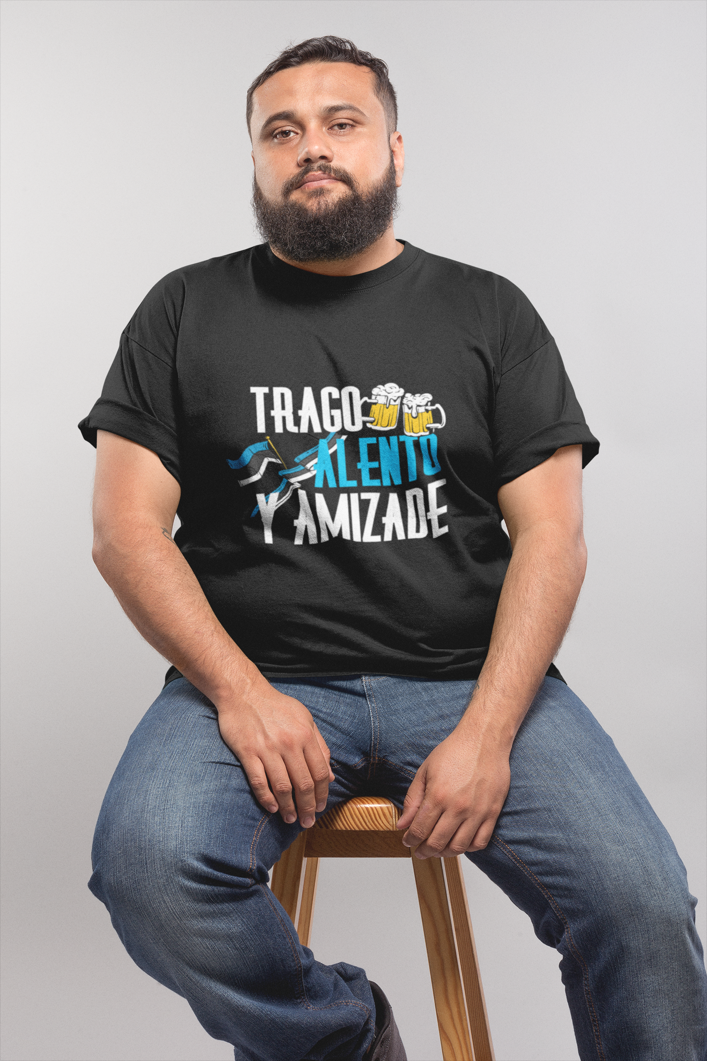 Nome do produto: Trago Alento y Amizade Plus Size - Escura