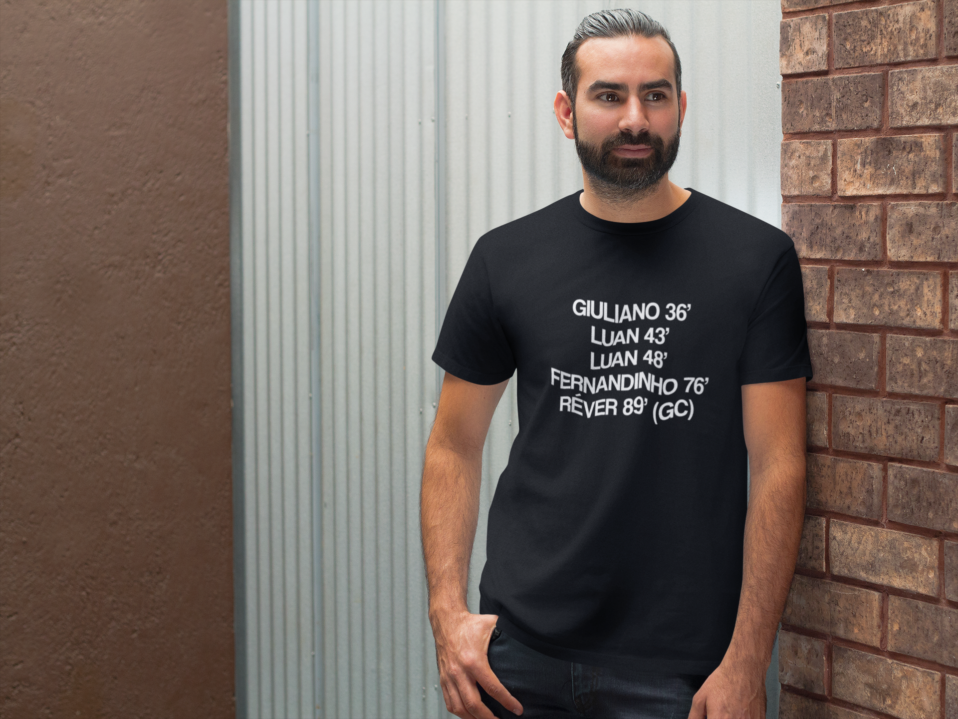 Nome do produto: Camiseta Grenal 407 - Estampa Branca