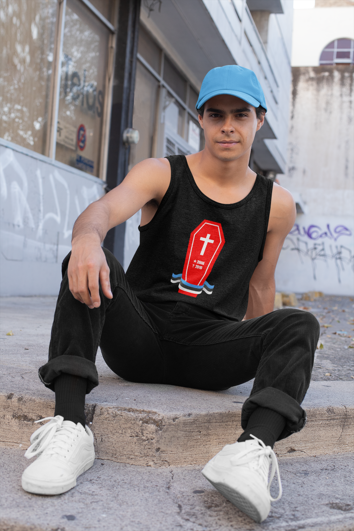 Nome do produto: Regata Caixão Vermelho