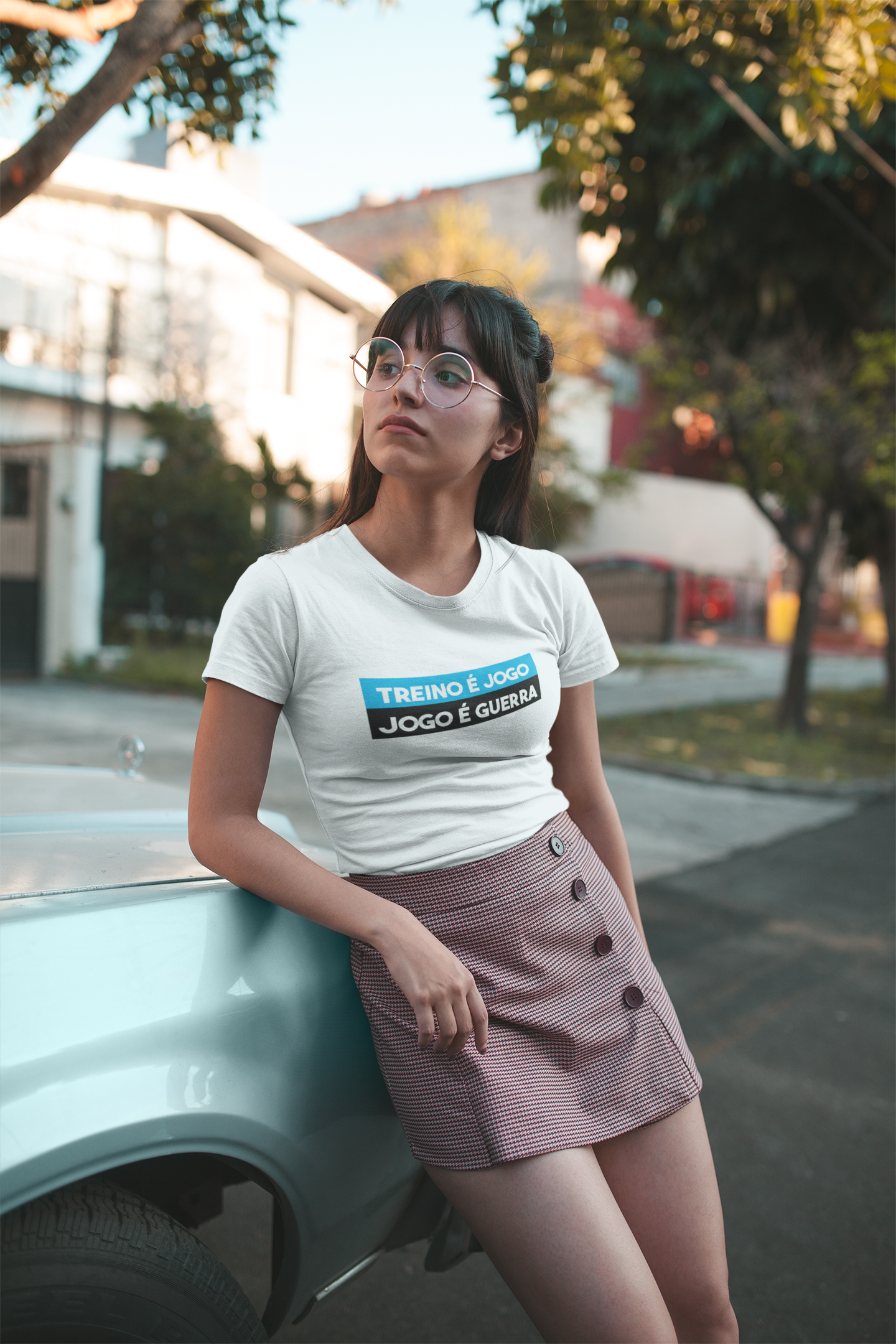 Nome do produto: Baby Look Treino é Jogo