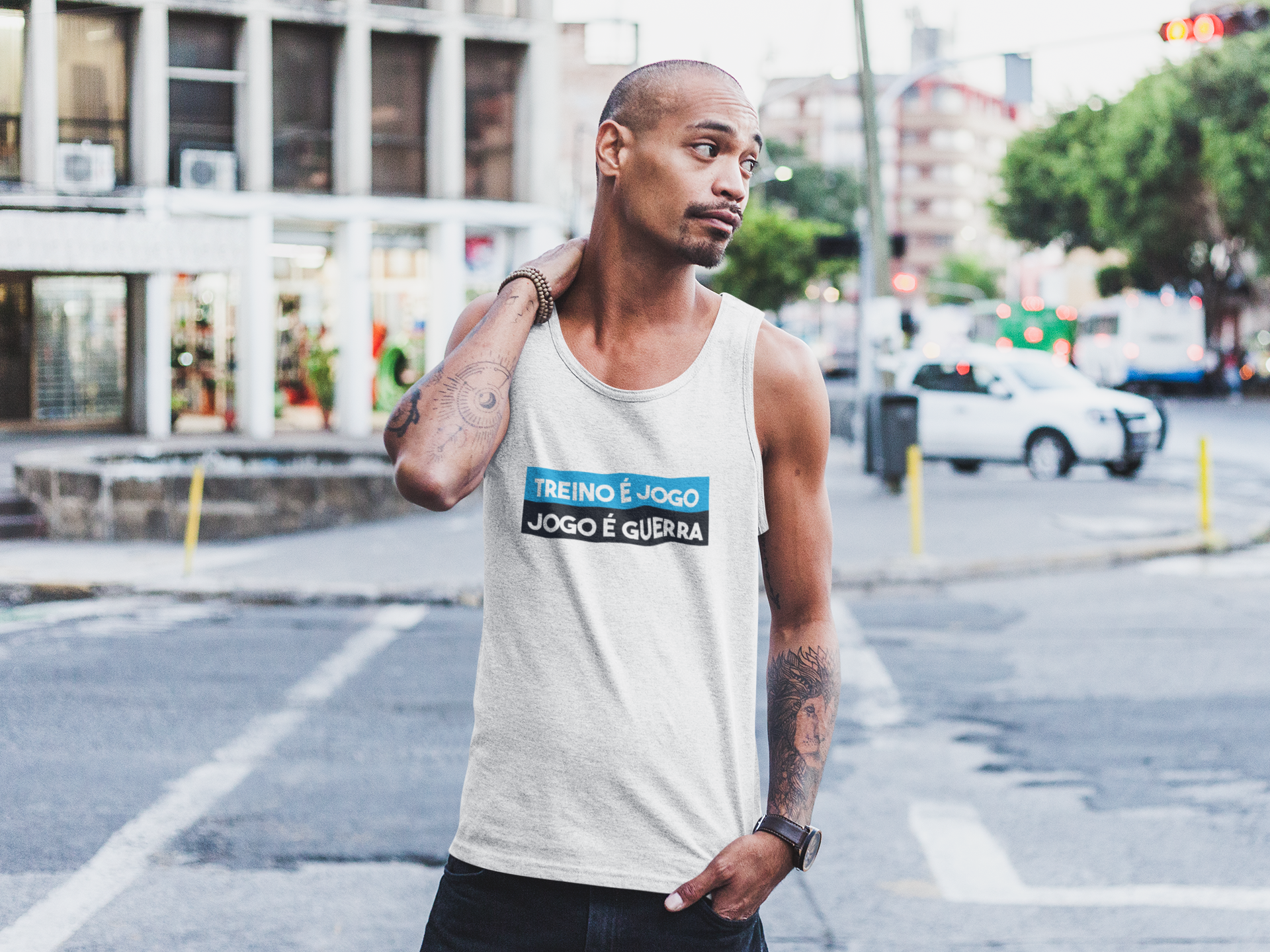 Nome do produto: Regata Treino é Jogo