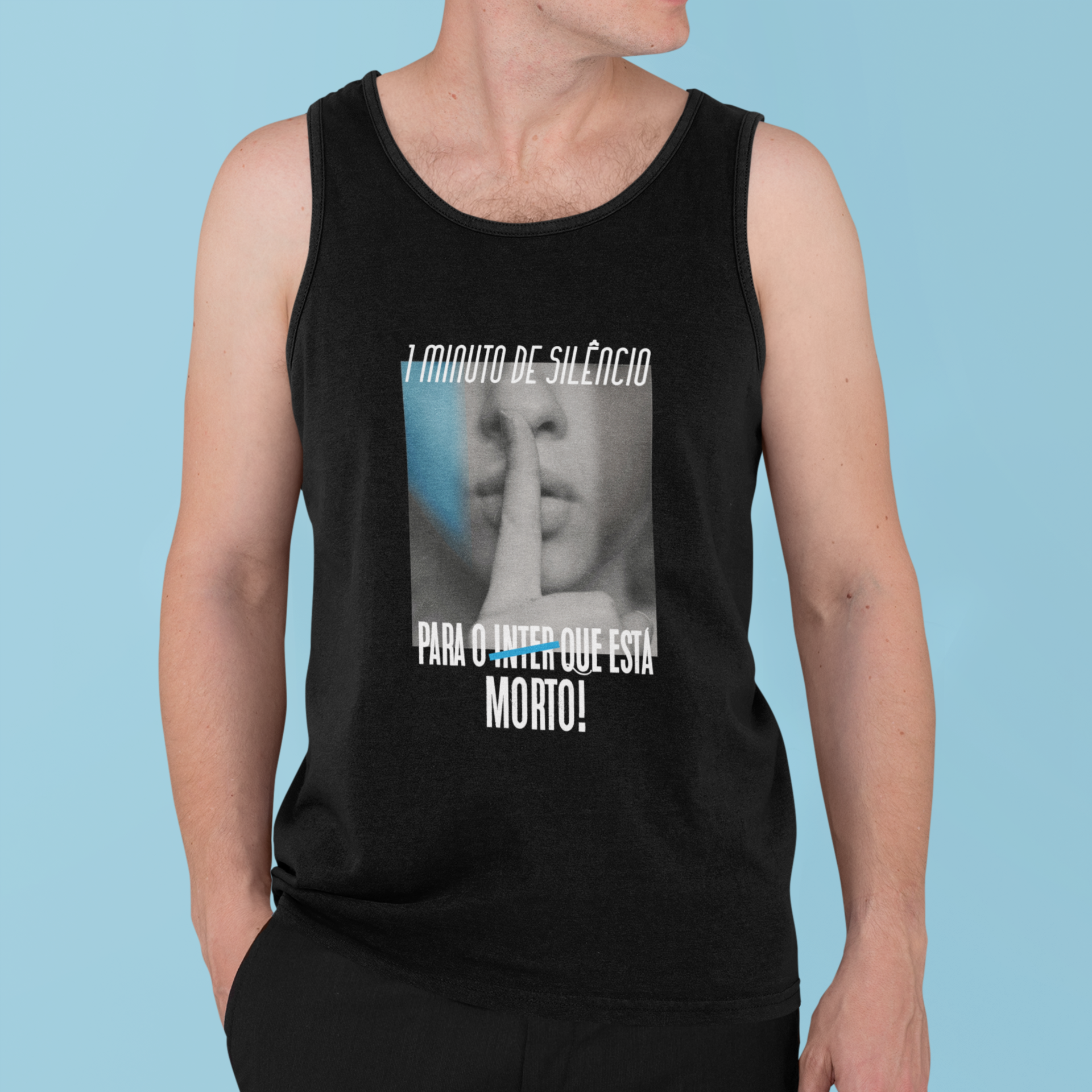 Nome do produto: Regata 1 minuto de silêncio