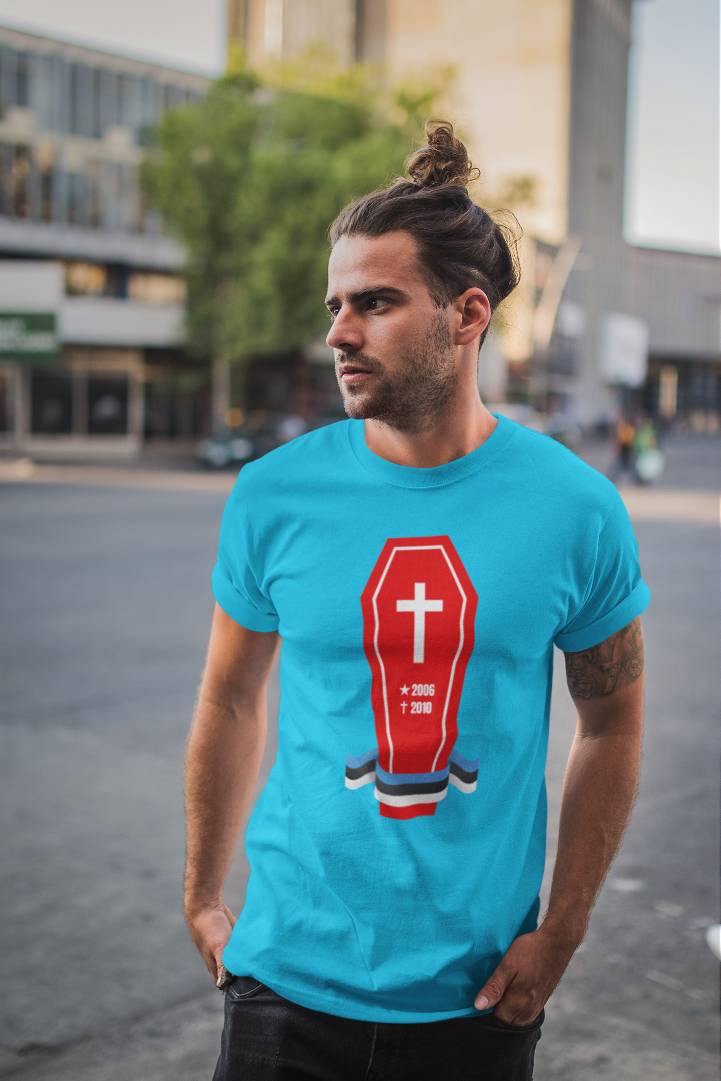 Nome do produto: Camiseta Caixão Vermelho