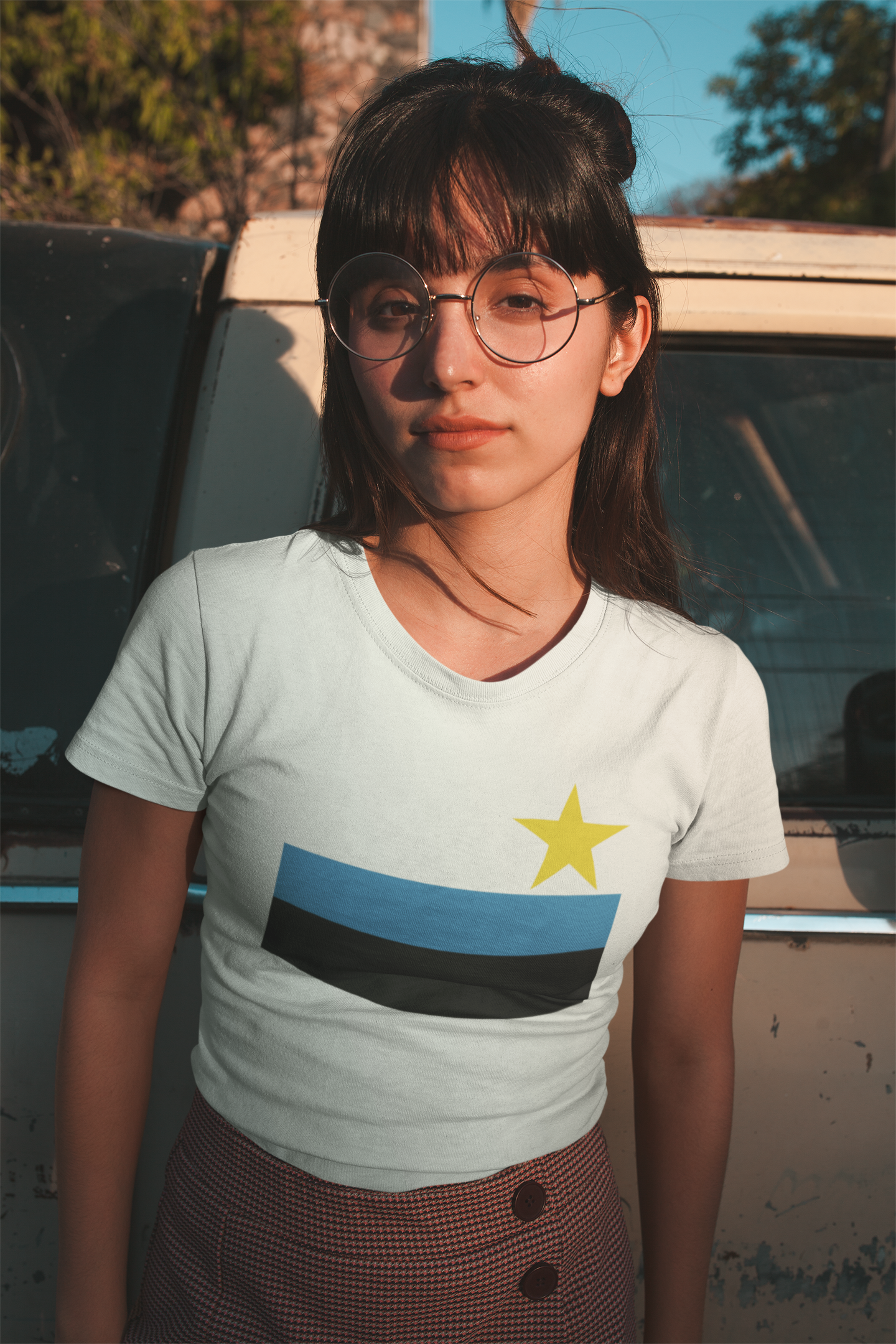 Nome do produto: Baby Look Everaldo: A Estrela Dourada