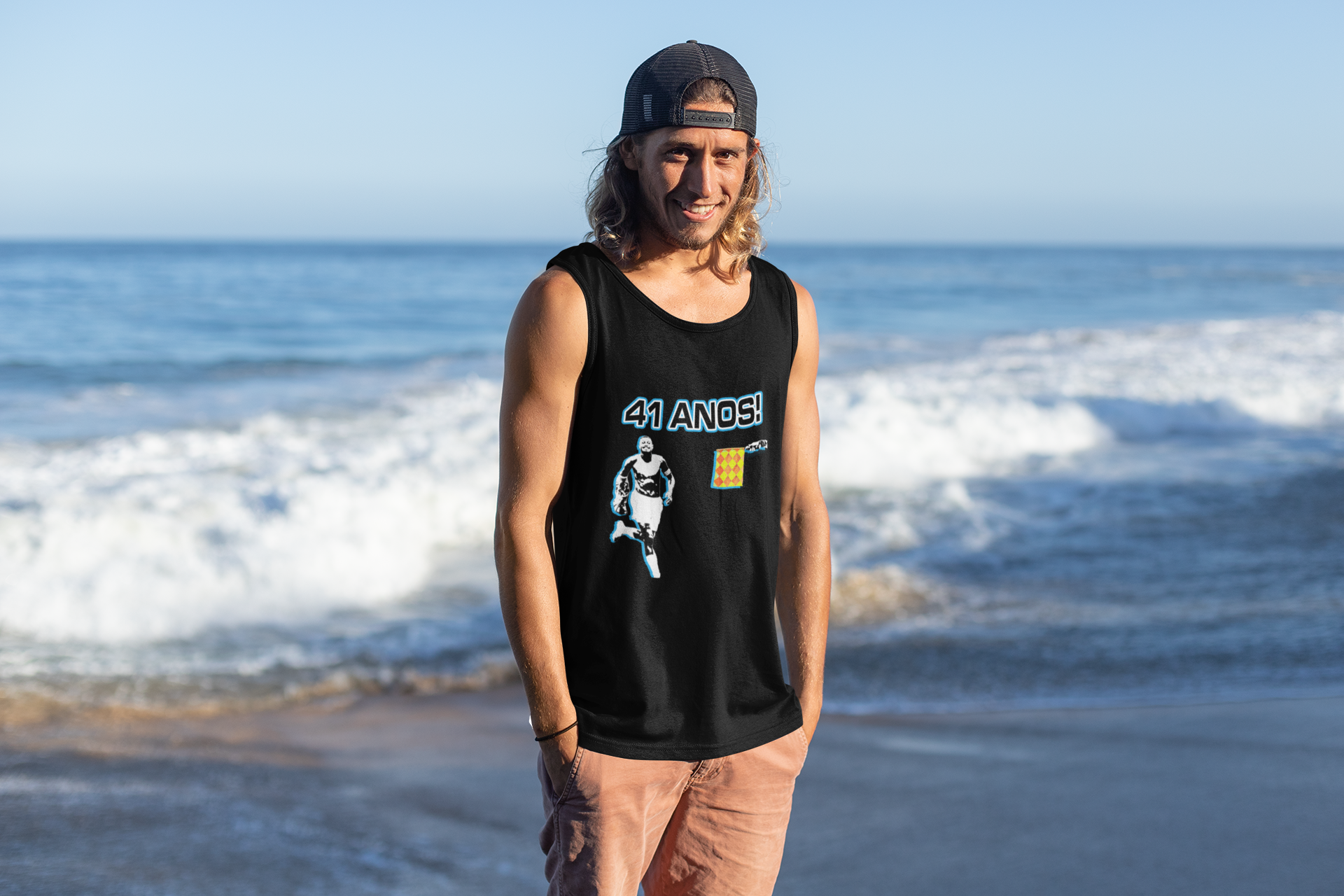 Nome do produto: Regata 41 Anos