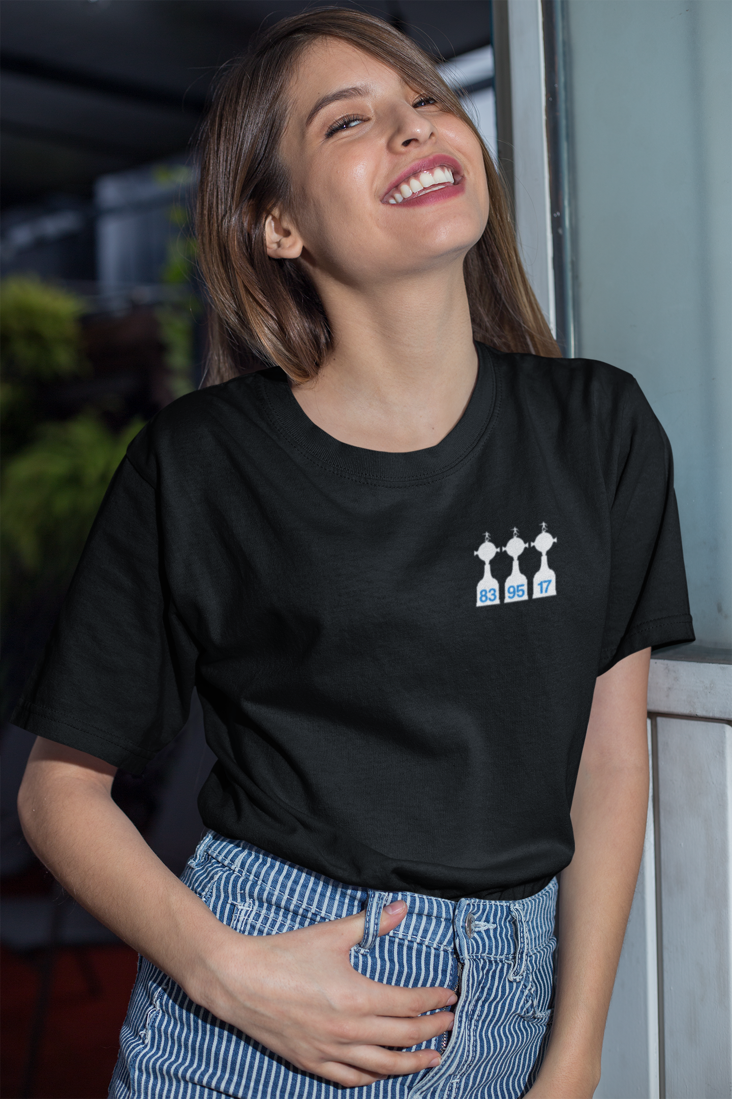 Nome do produto: Baby Look Casual do Tri - Escura