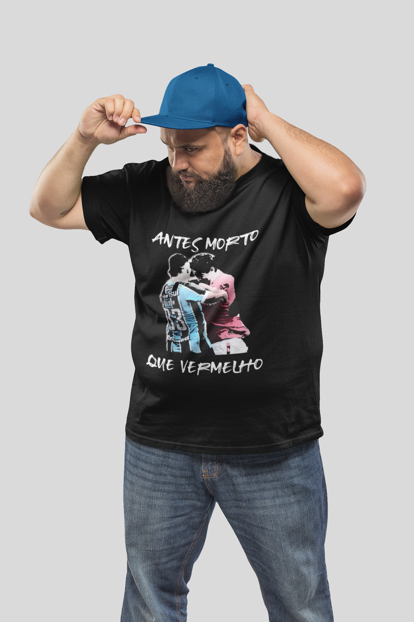 Nome do produto: Antes Morto Que Vermelho Plus Size - Estampa Clara