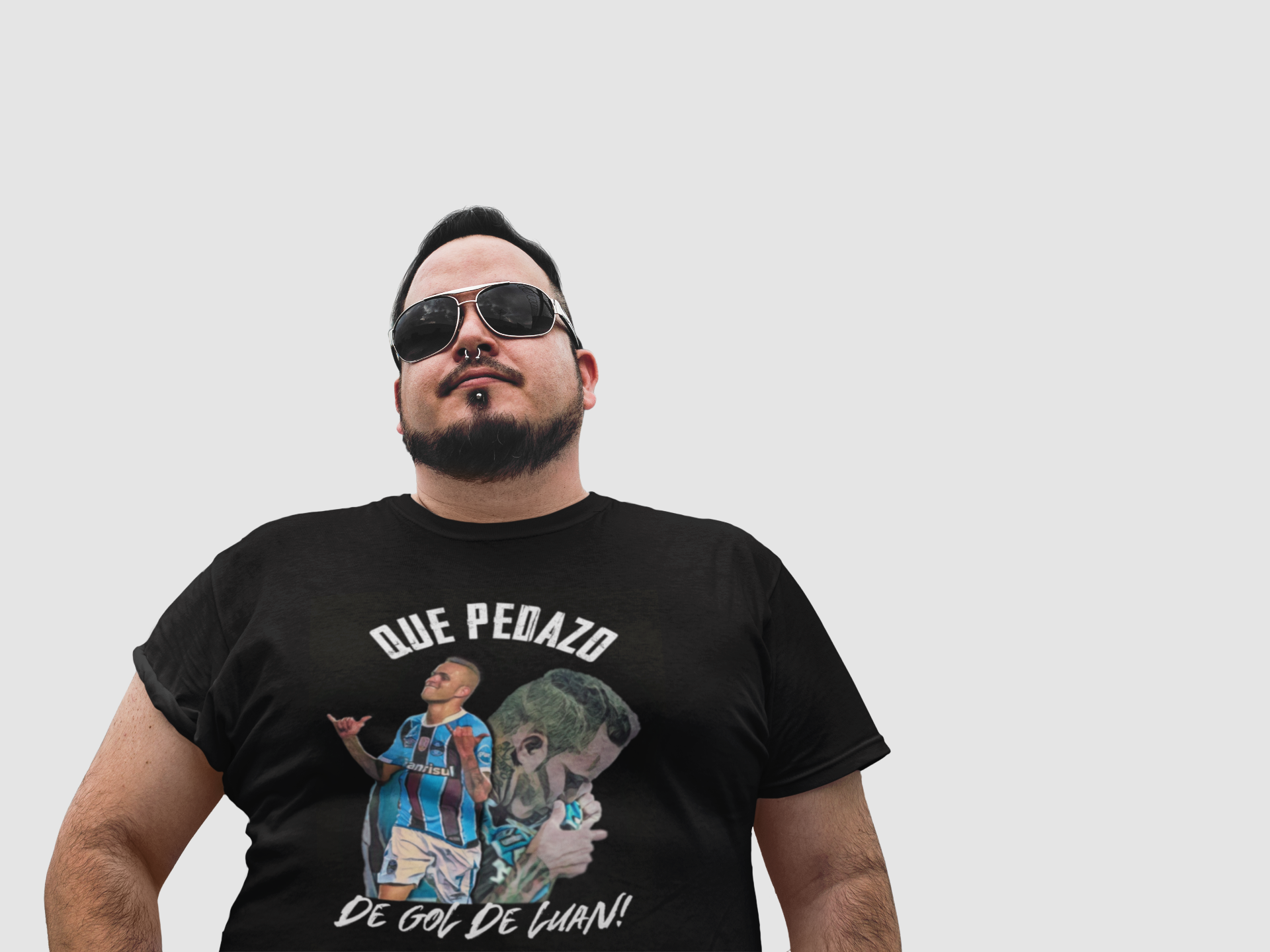 Nome do produto: Que Pedazo de Gol Plus Size - Estampa Clara