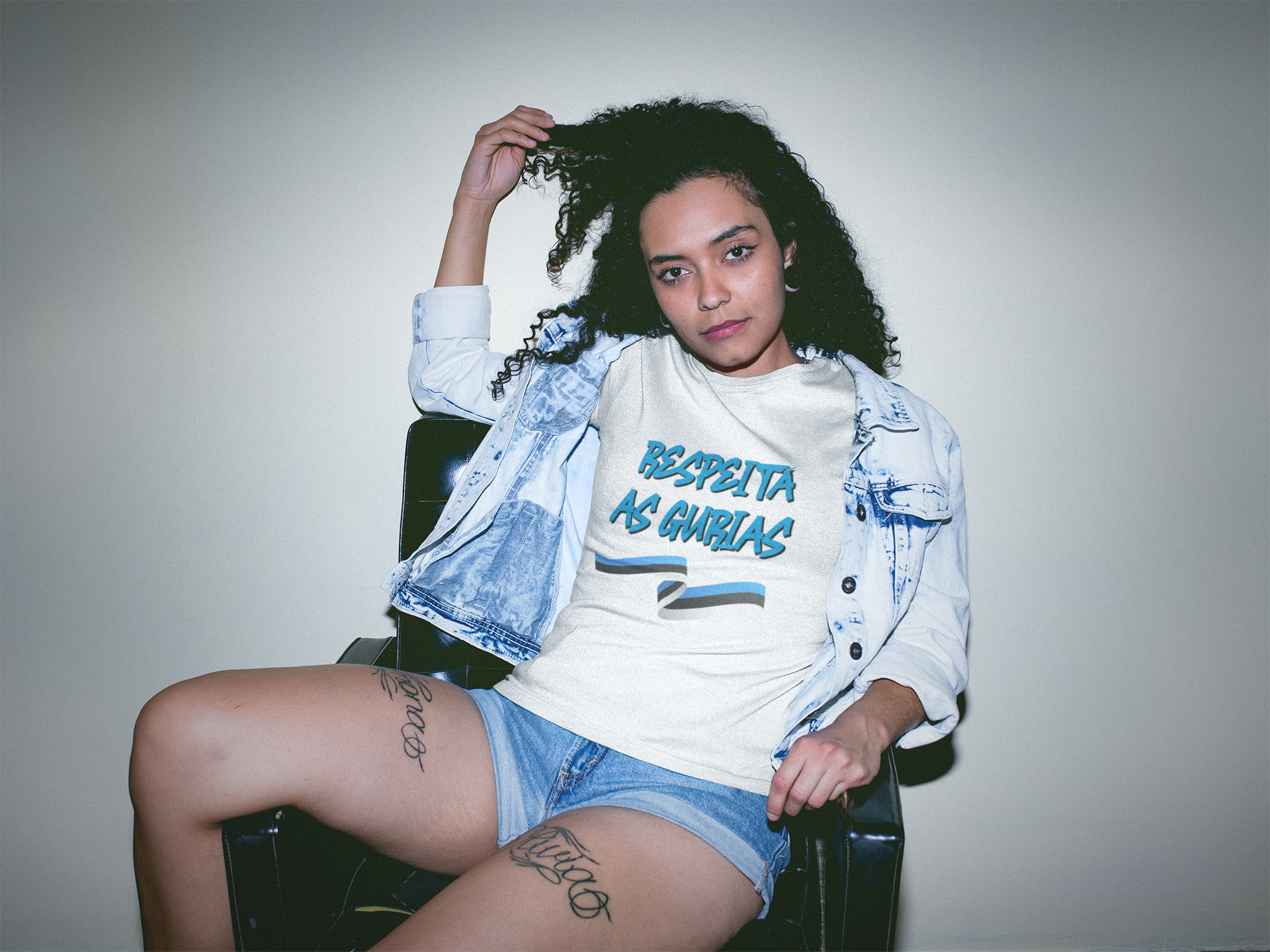 Nome do produto: Baby Look Respeita as Gurias