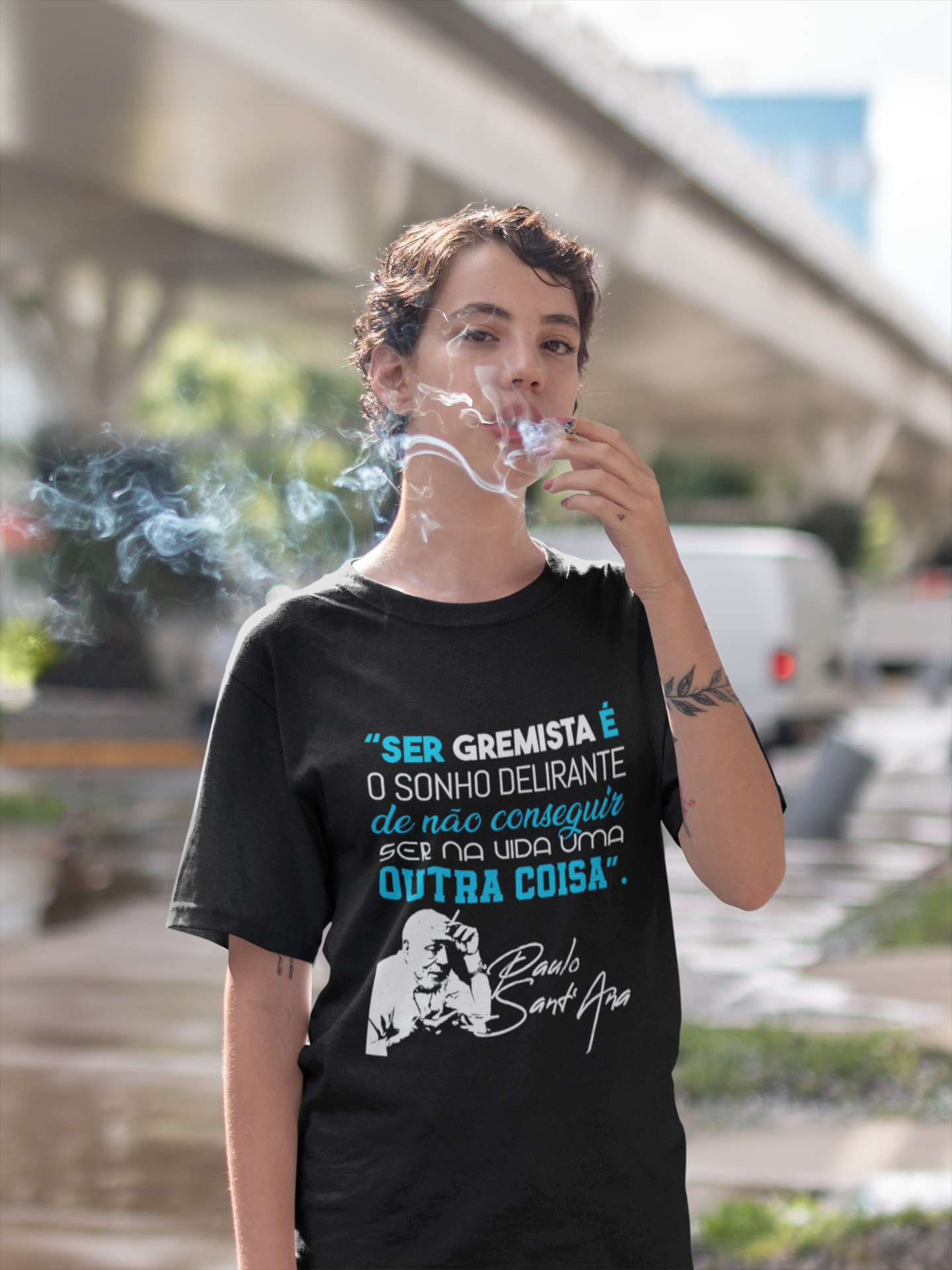 Nome do produto: Baby Look Sonho Delirante - Estampa A/B