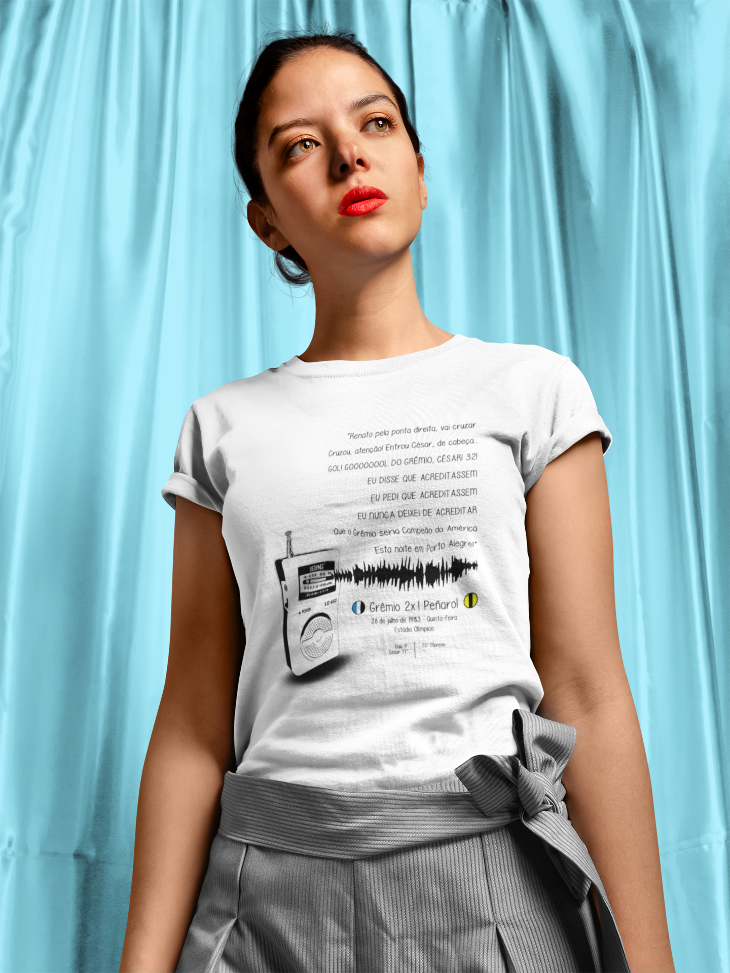 Nome do produto: Baby Look Eu Pedi Que Acreditassem