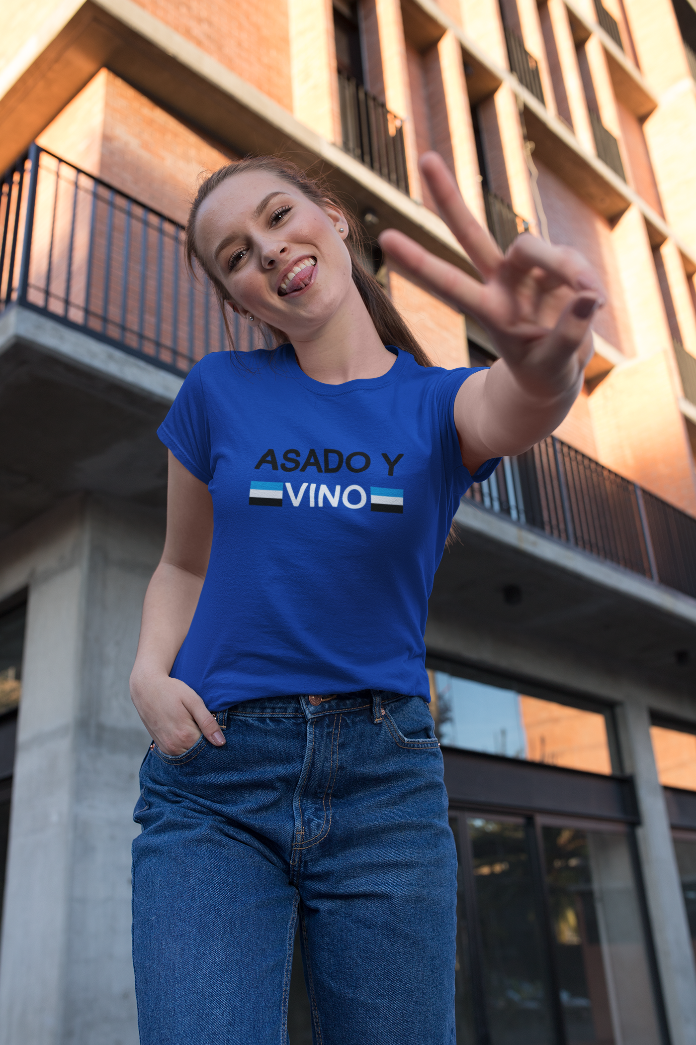 Nome do produto: Baby Look Asado y Vino