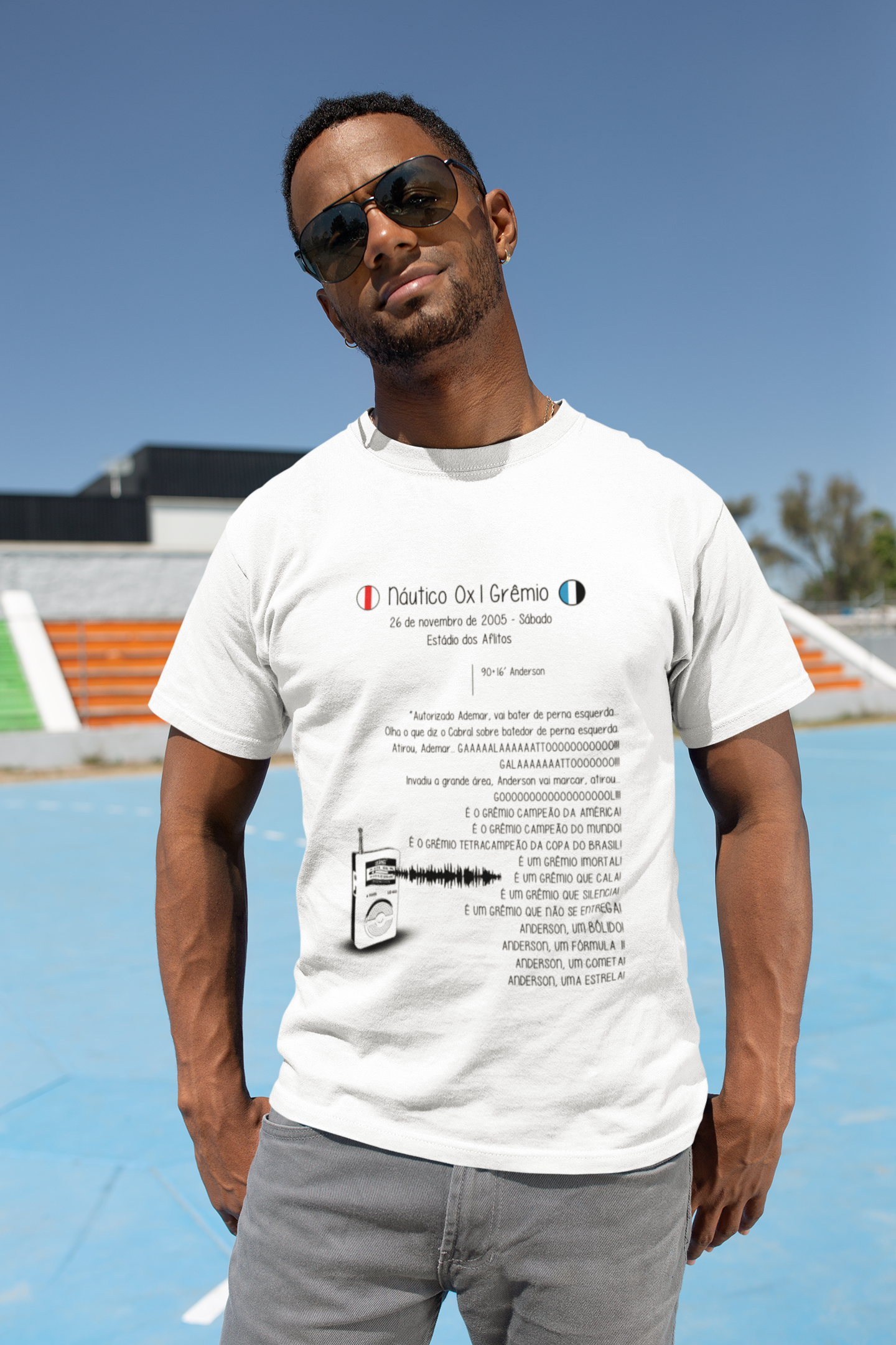 Nome do produto: Camiseta Batalha dos Aflitos