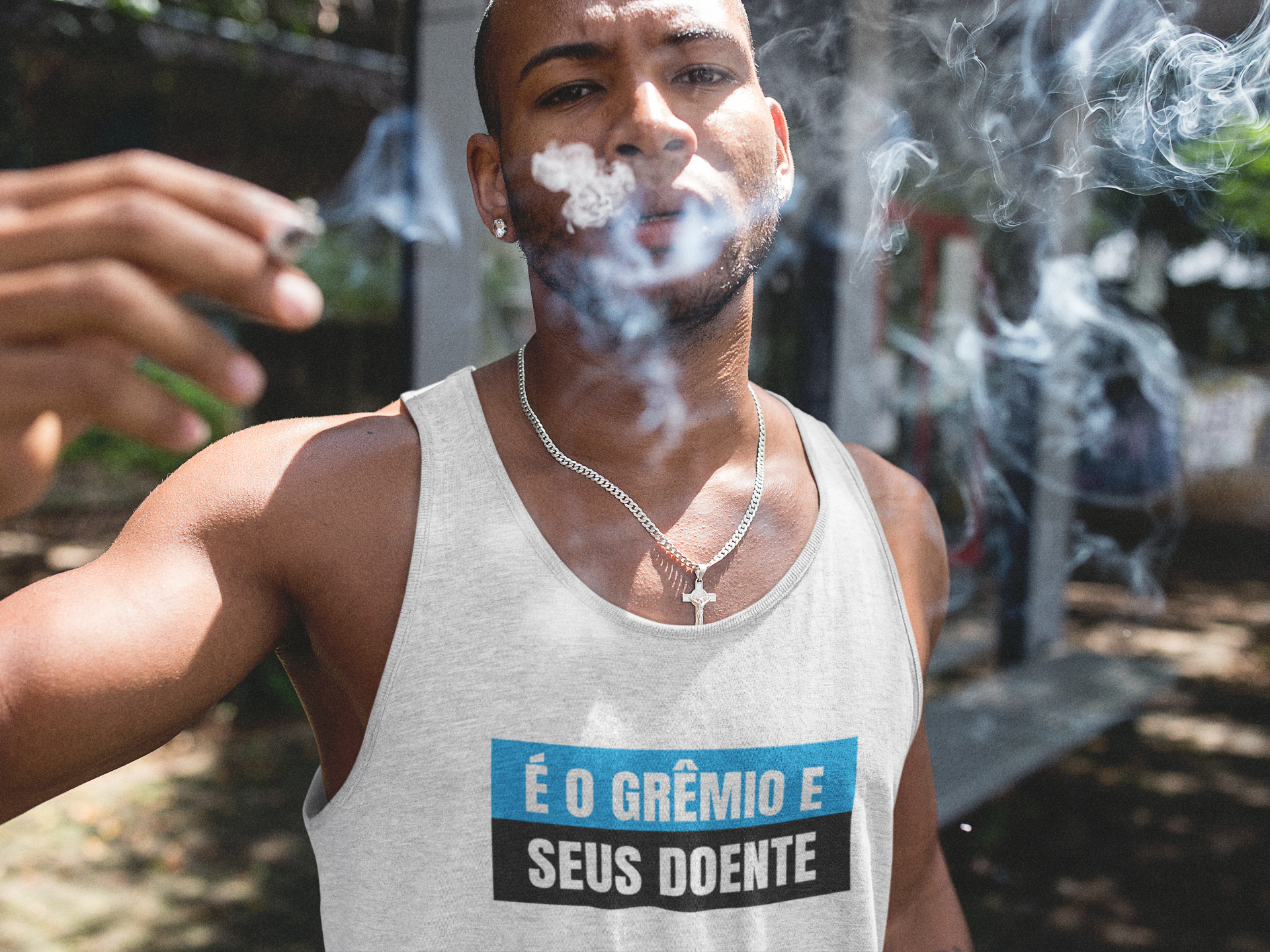 Nome do produto: Regata É o Grêmio e Seus Doente