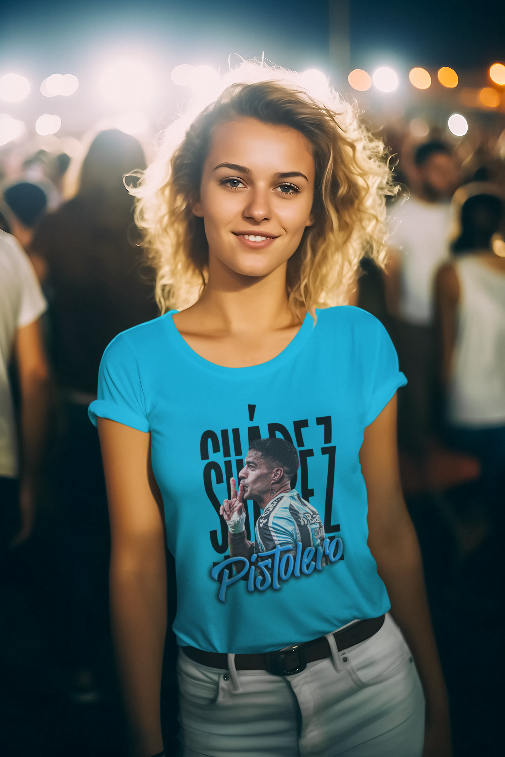 Nome do produto: Baby Look Luis Alberto Suárez Díaz