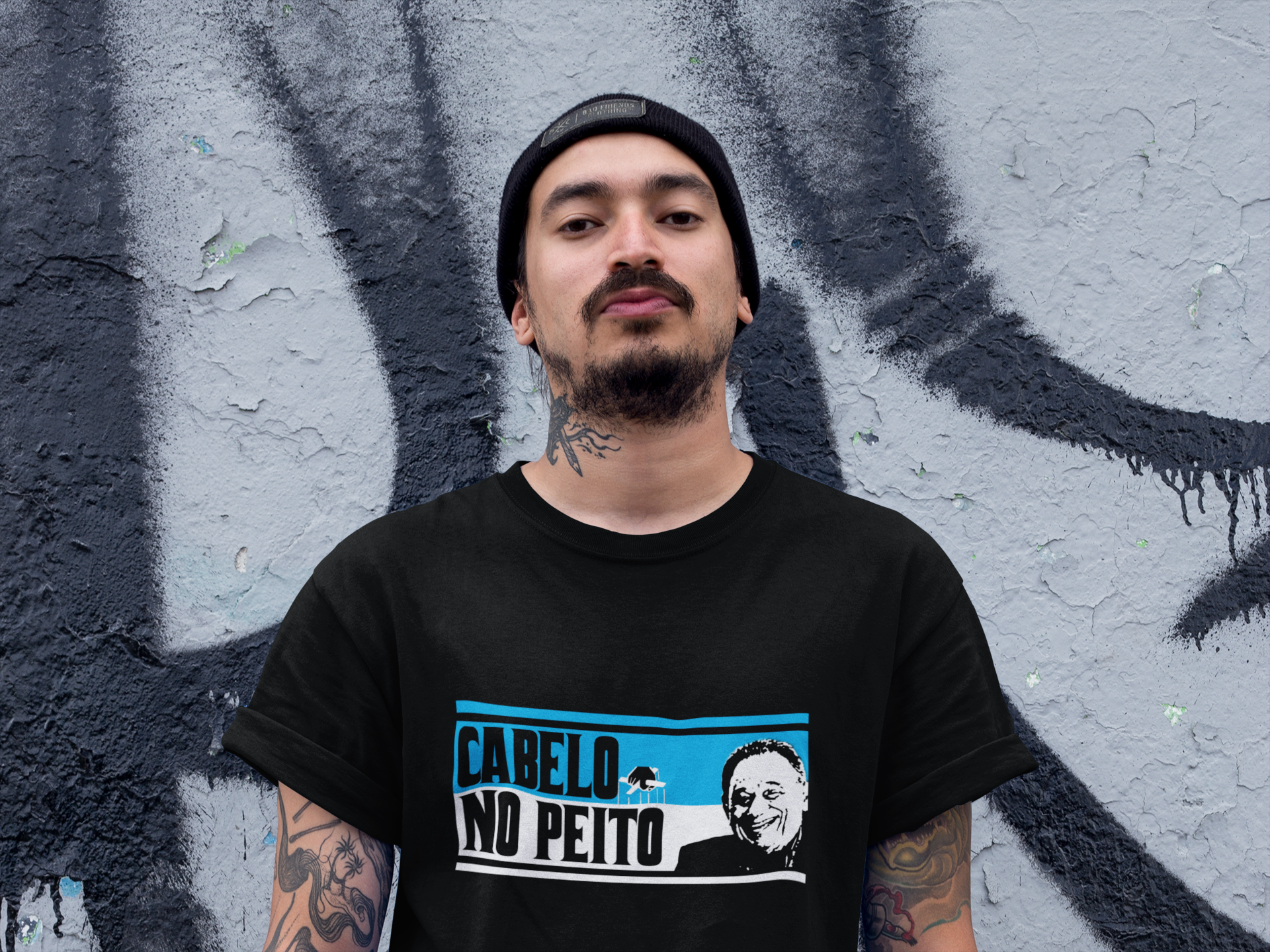 Nome do produto: Camiseta Cabelo no Peito
