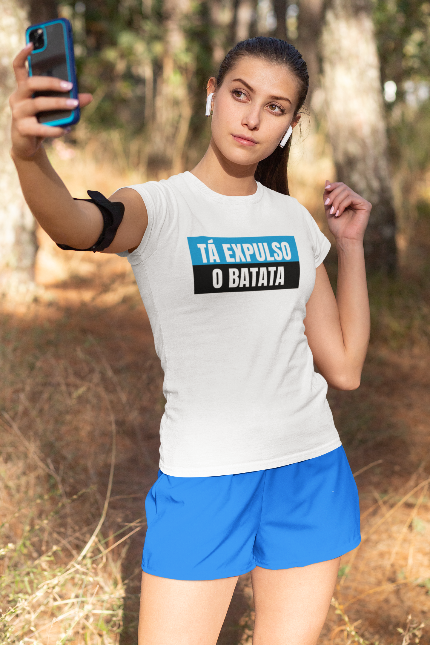 Nome do produto: Baby Look Tá Expulso o Batata