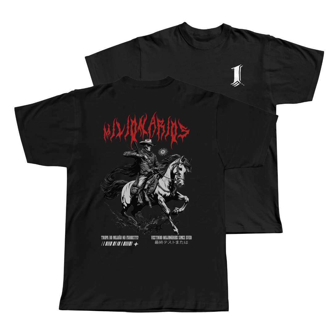 Nome do produto: Camisa Milionária - Faroeste!