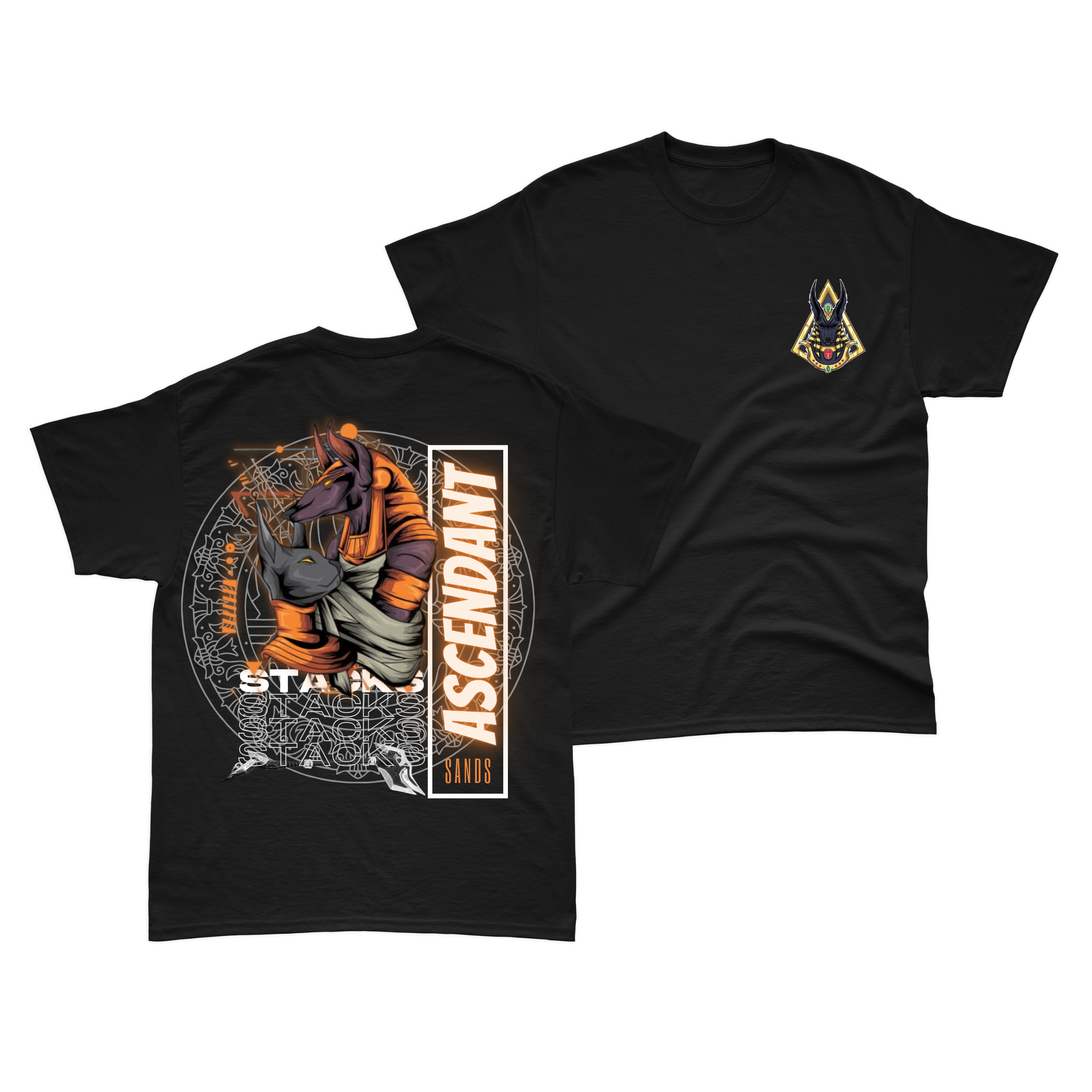 Nome do produto: Camiseta Nasus Preta - Ascendent