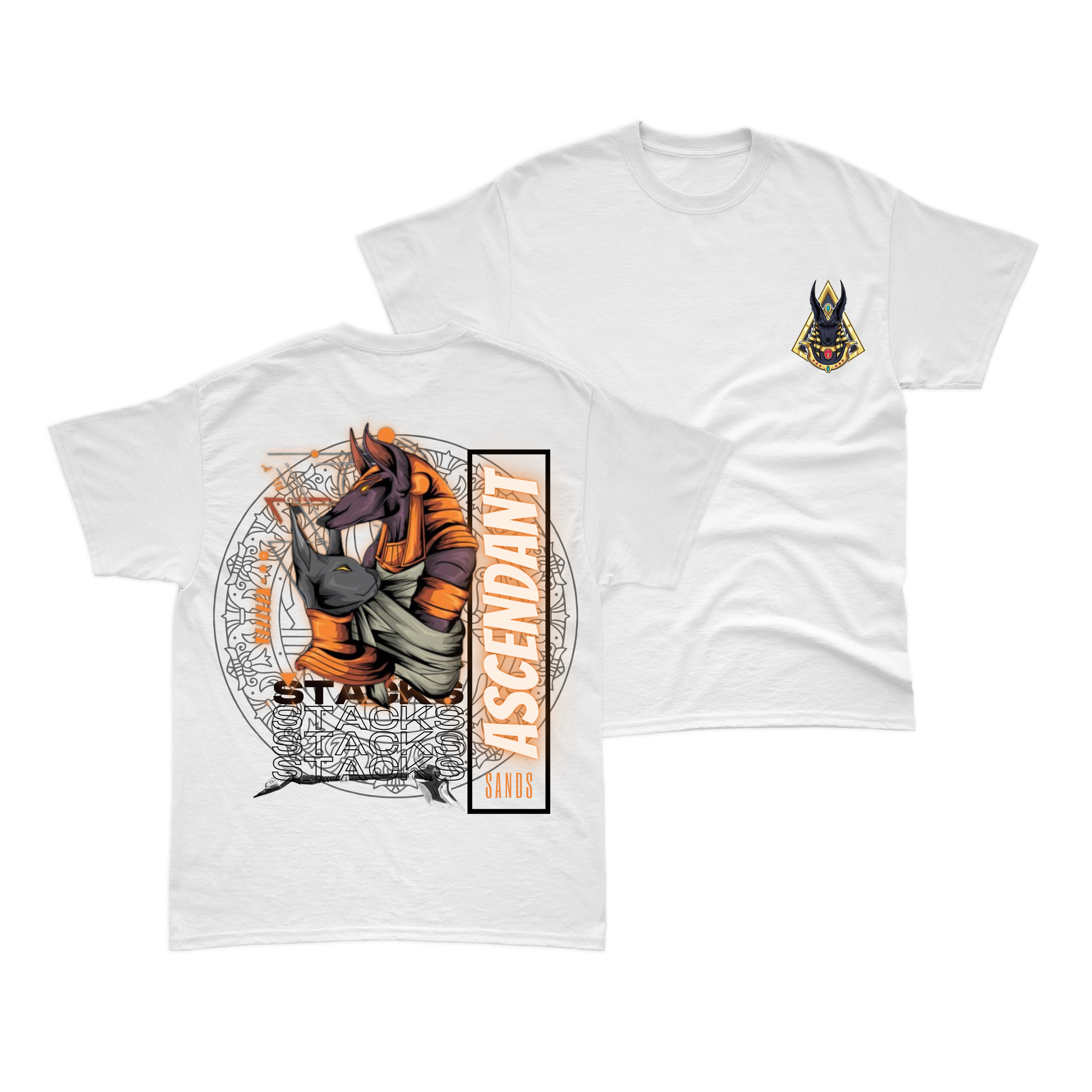 Nome do produto: Camiseta Nasus Branca - Ascendent